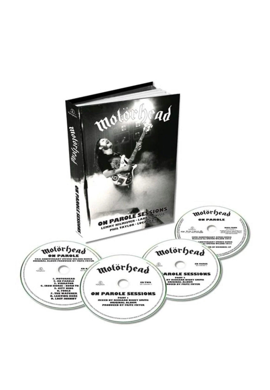 Motörhead - On Parole Sessions - 3 CD + Blu-Ray | Neutral-Image