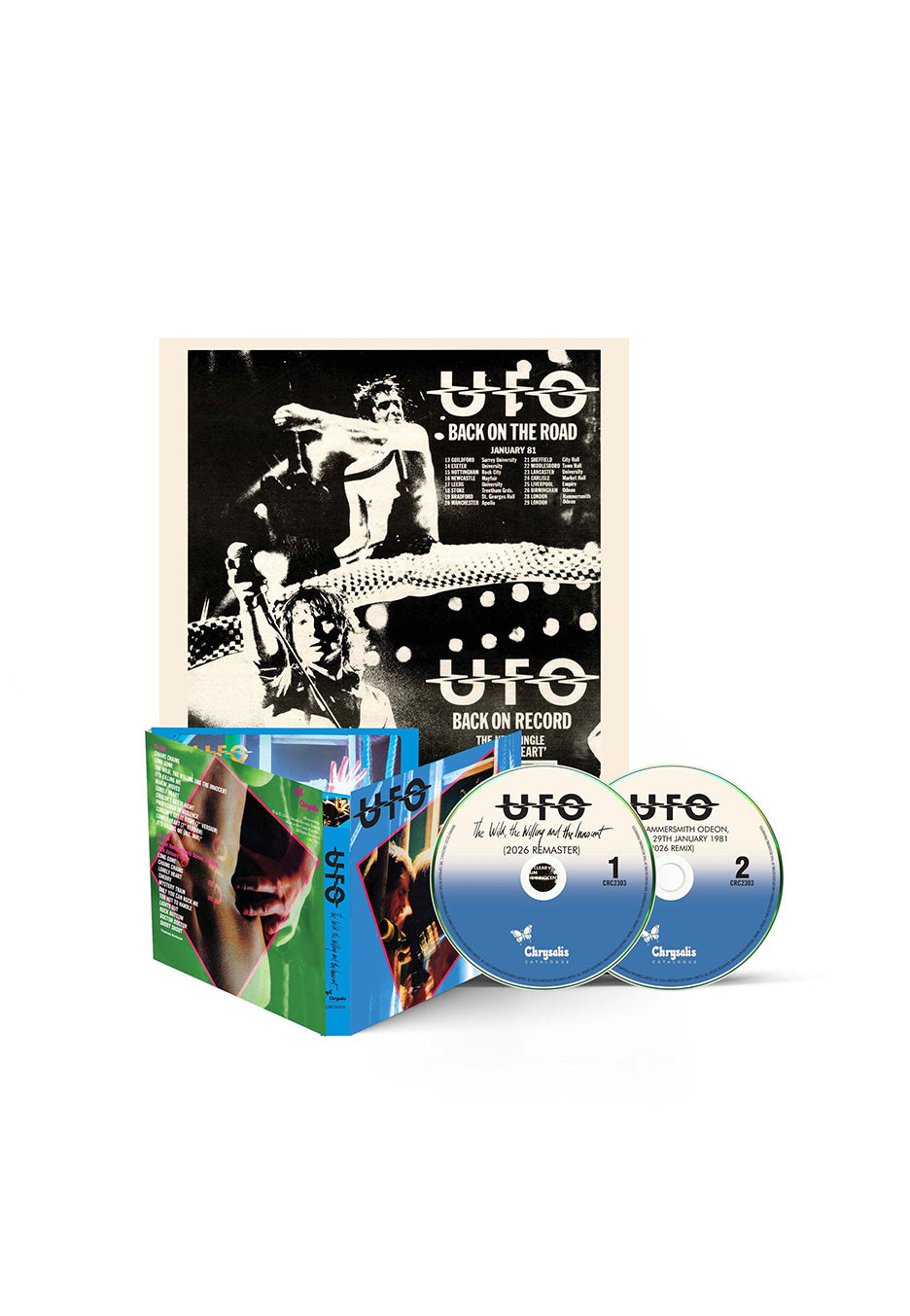 UFO - The Wild, The Willing & The Innocent (Deluxe Edition) - Digipak 2 CD | Neutral-Image