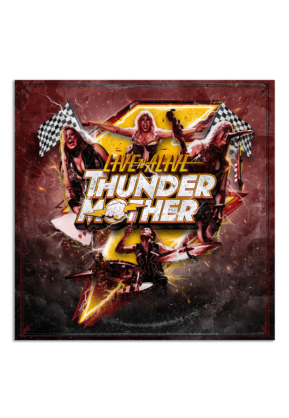 Thundermother - Live'n'Alive - Digipak CD | Neutral-Image