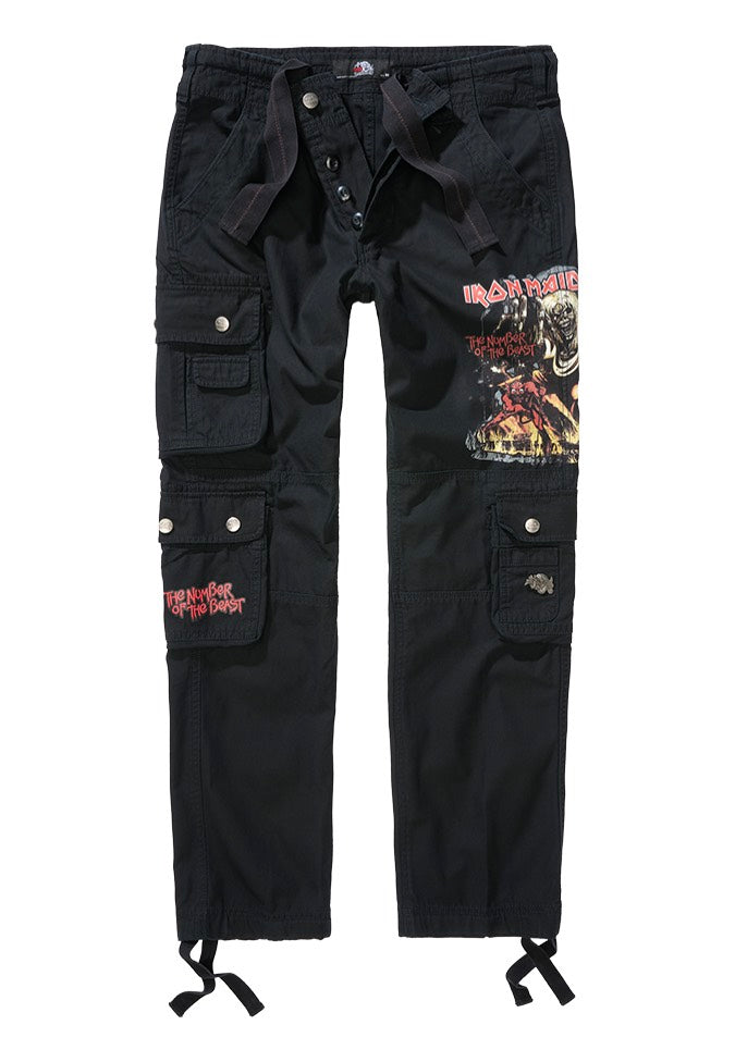 Brandit x Iron Maiden - IRM Pure Slim - Pants | Neutral-Image