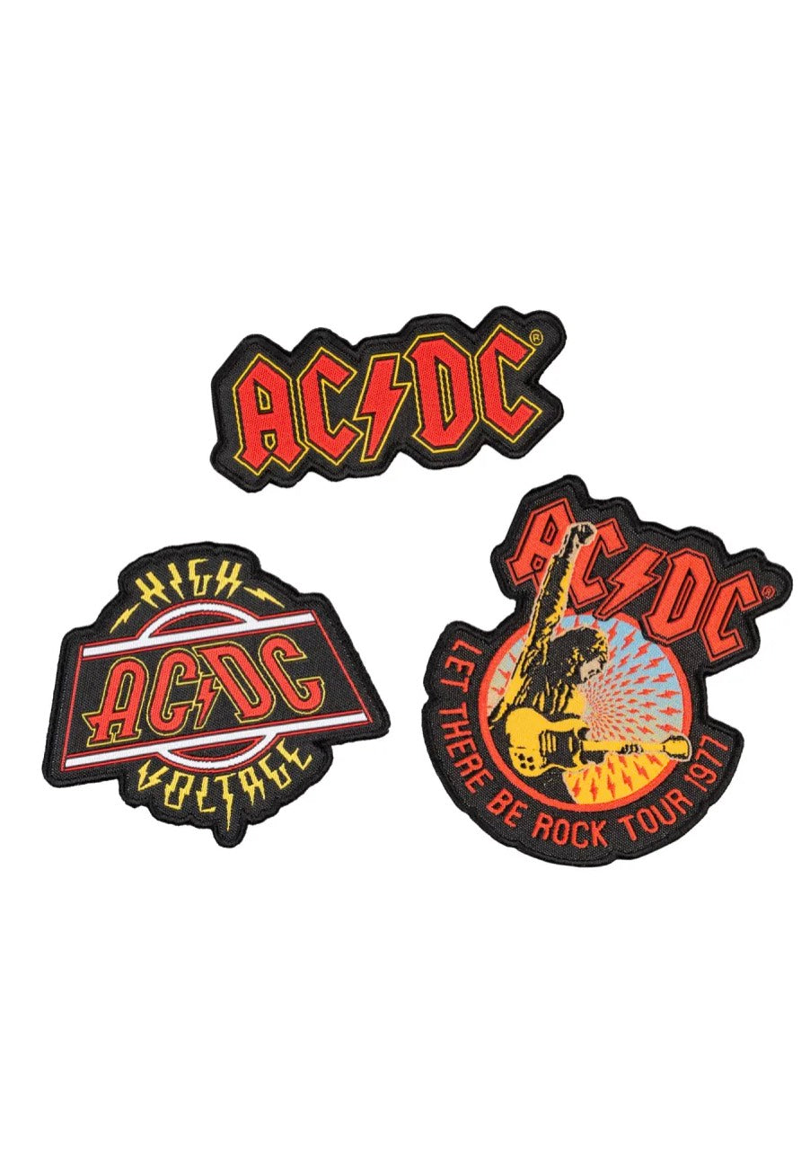 AC/DC - Set Of 3 - Patch | Neutral-Image