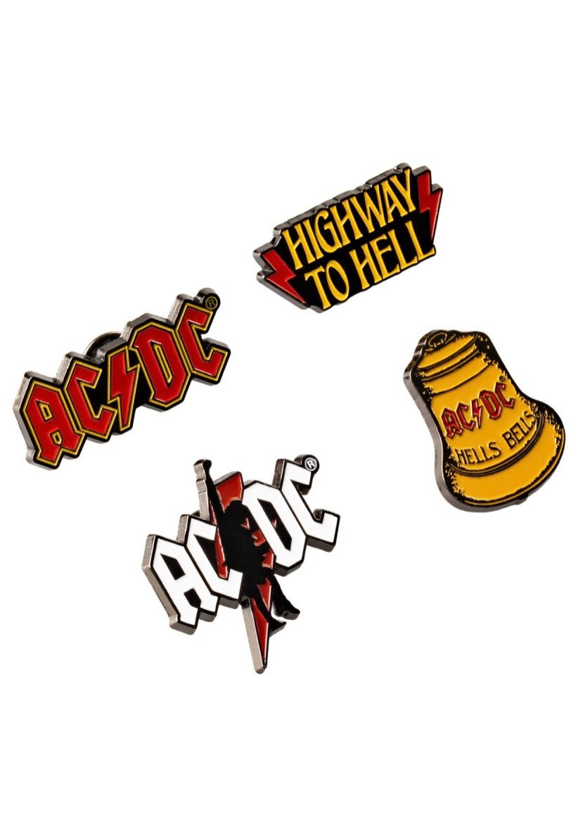 AC/DC - Set Of 4 - Pin | Neutral-Image