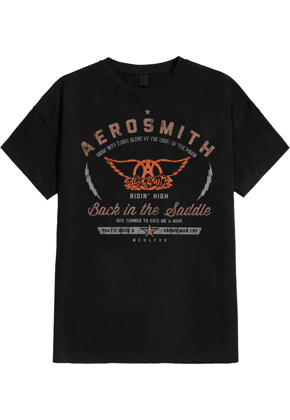 Aerosmith - Back in the Saddle - T-Shirt | Neutral-Image