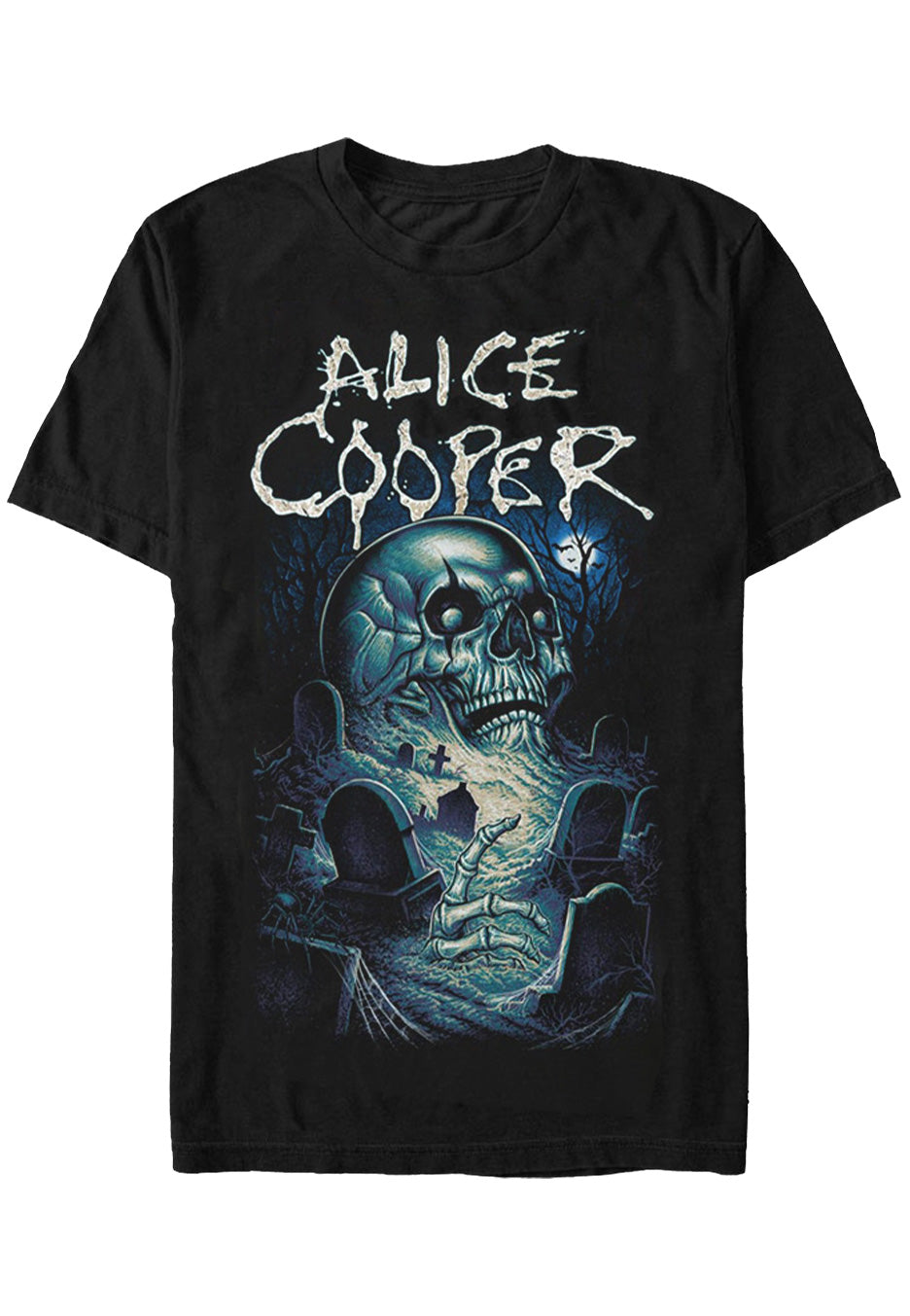 Alice Cooper - Graveyard Blue - T-Shirt | Neutral-Image