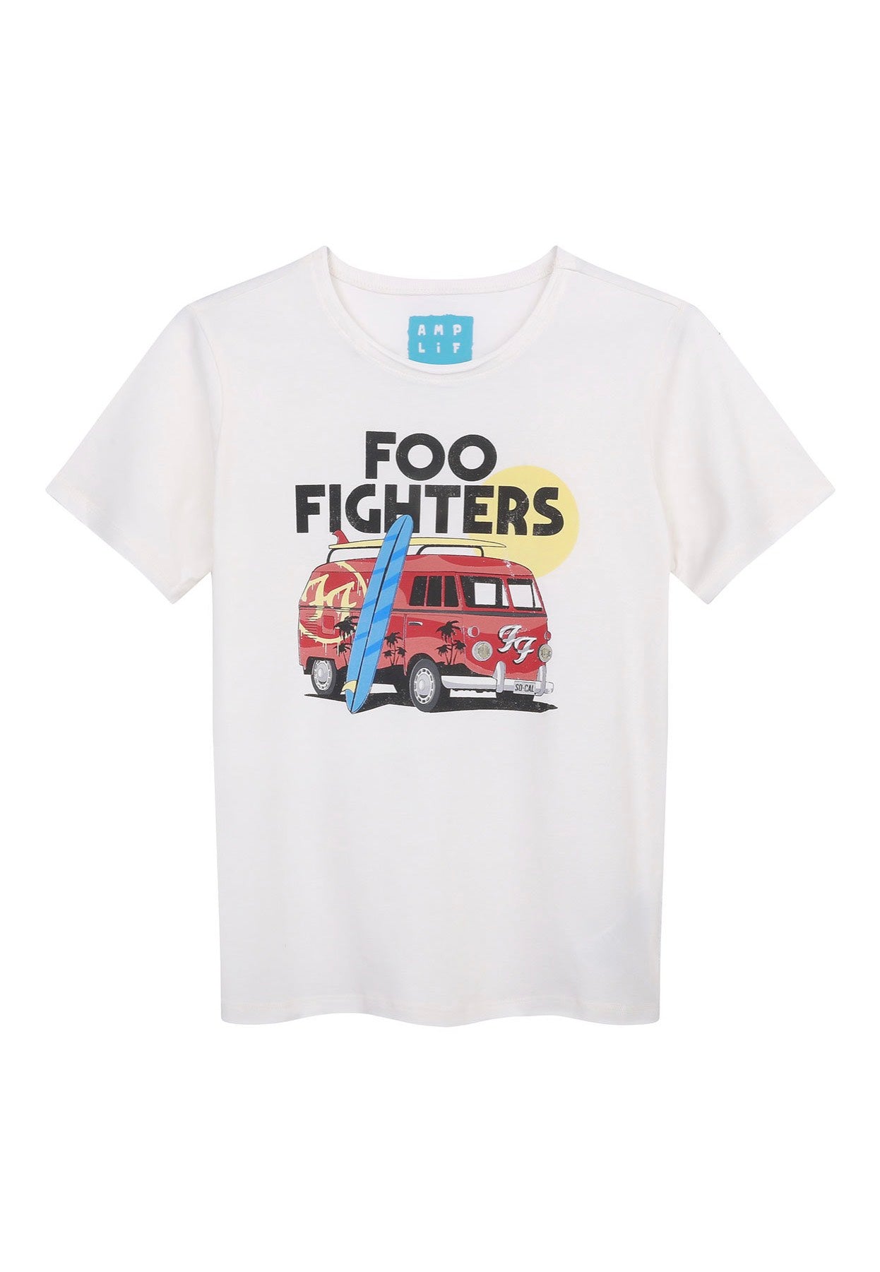 Foo Fighters - Camper Van White Kids - T-Shirt | Men-Image