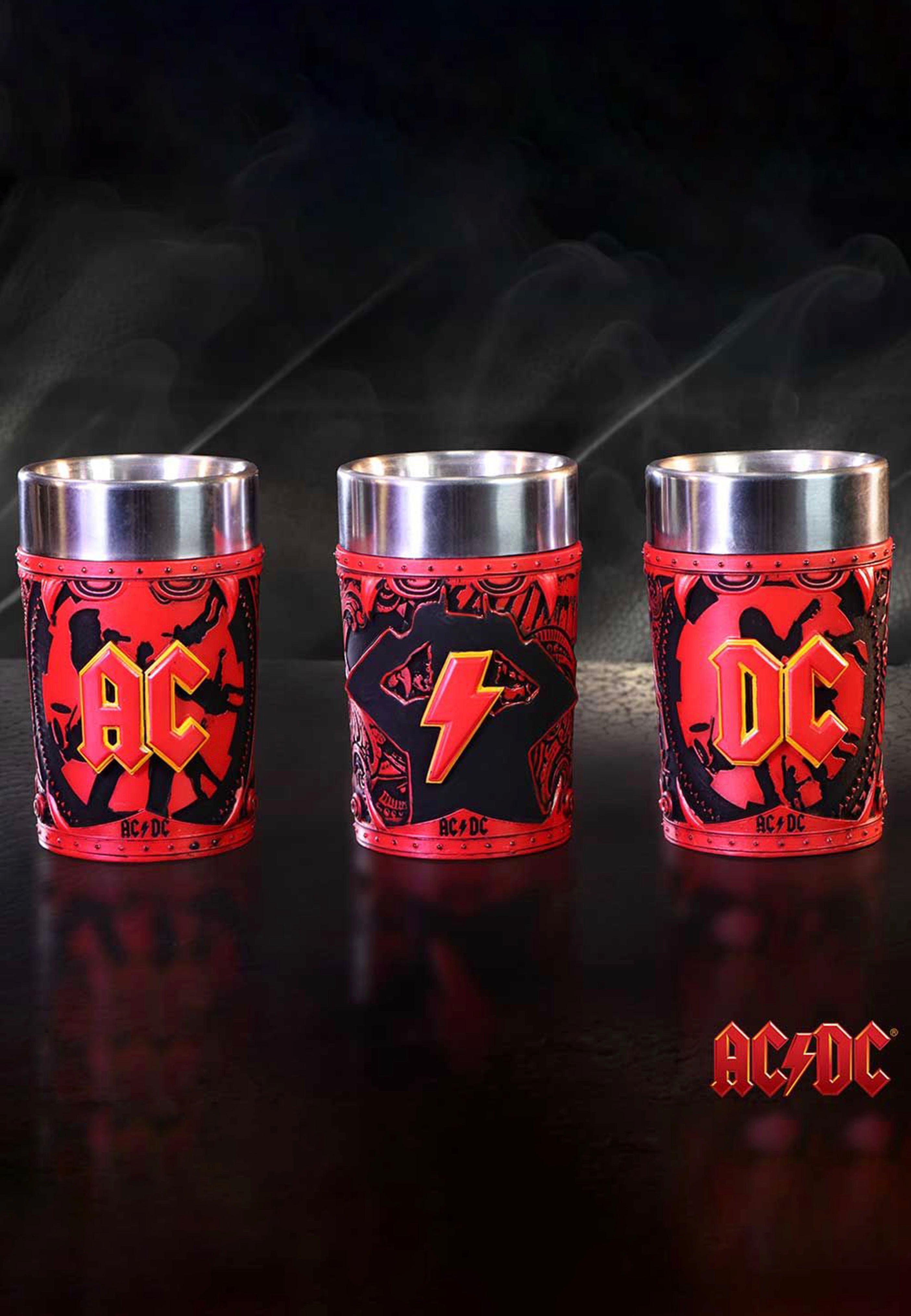AC/DC - Logo Shot - Glass Set | Neutral-Image