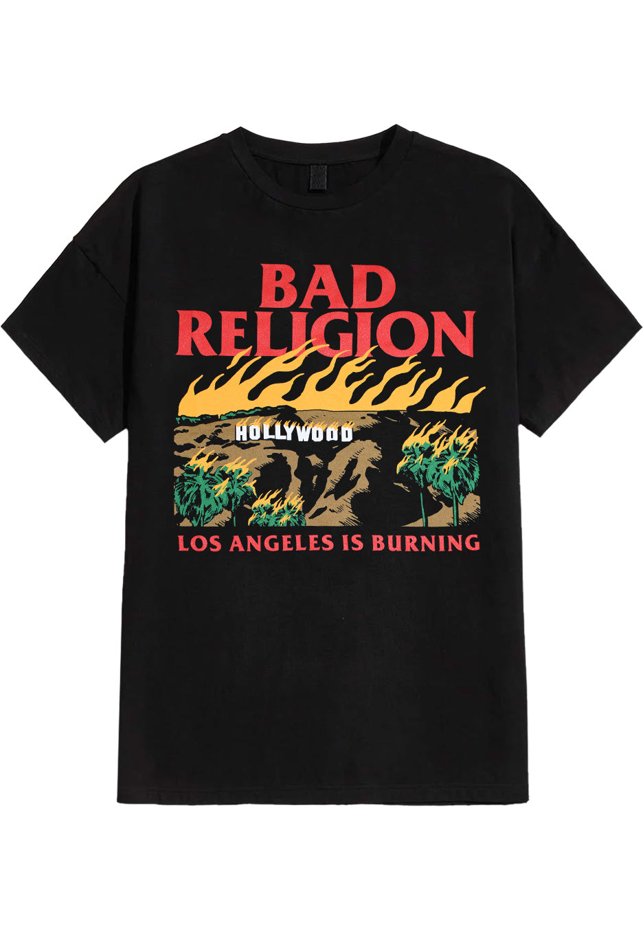Bad Religion - Burning - T-Shirt | Neutral-Image
