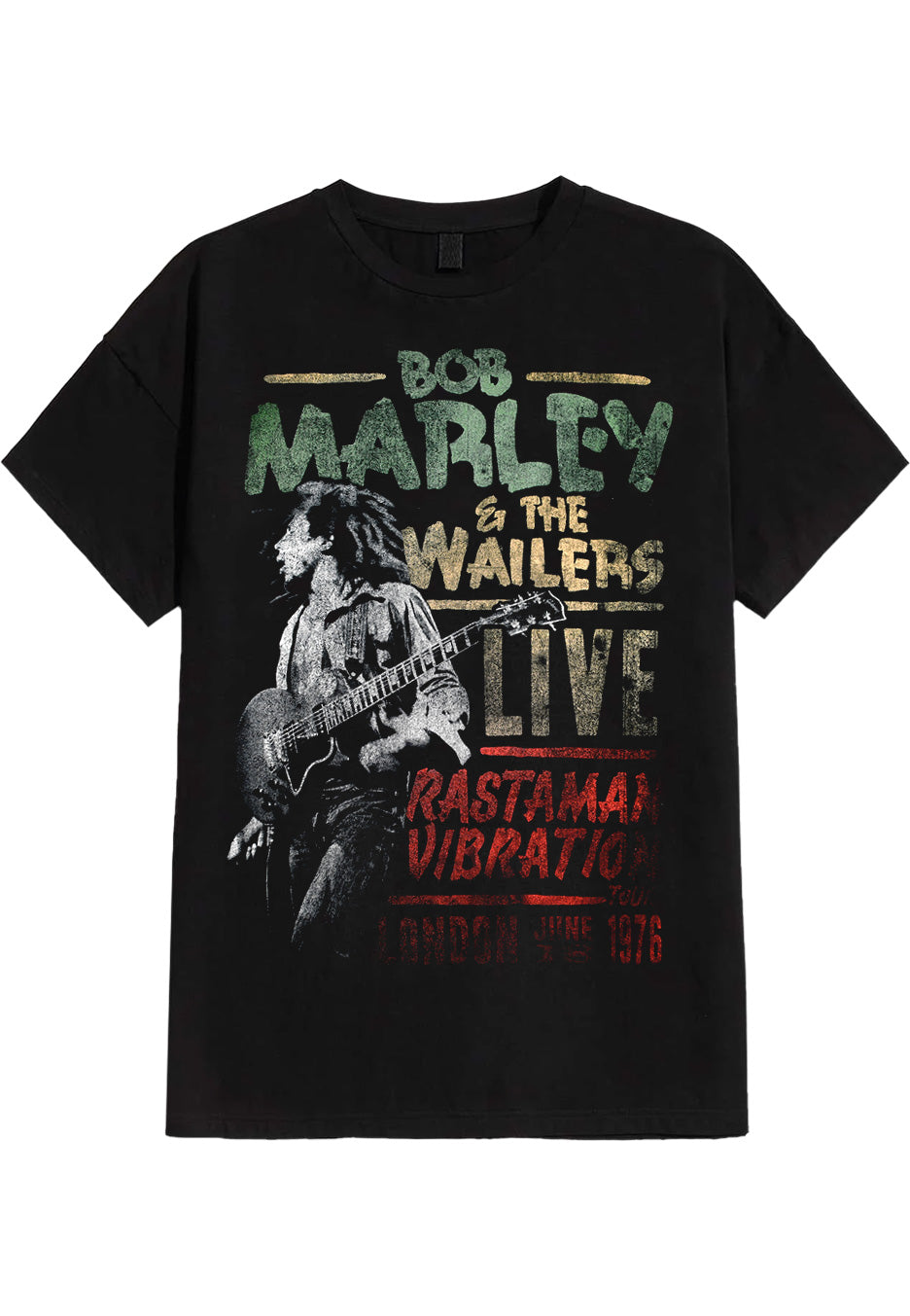 Bob Marley - Rastaman Vibration Tour 1976 - T-Shirt | Neutral-Image