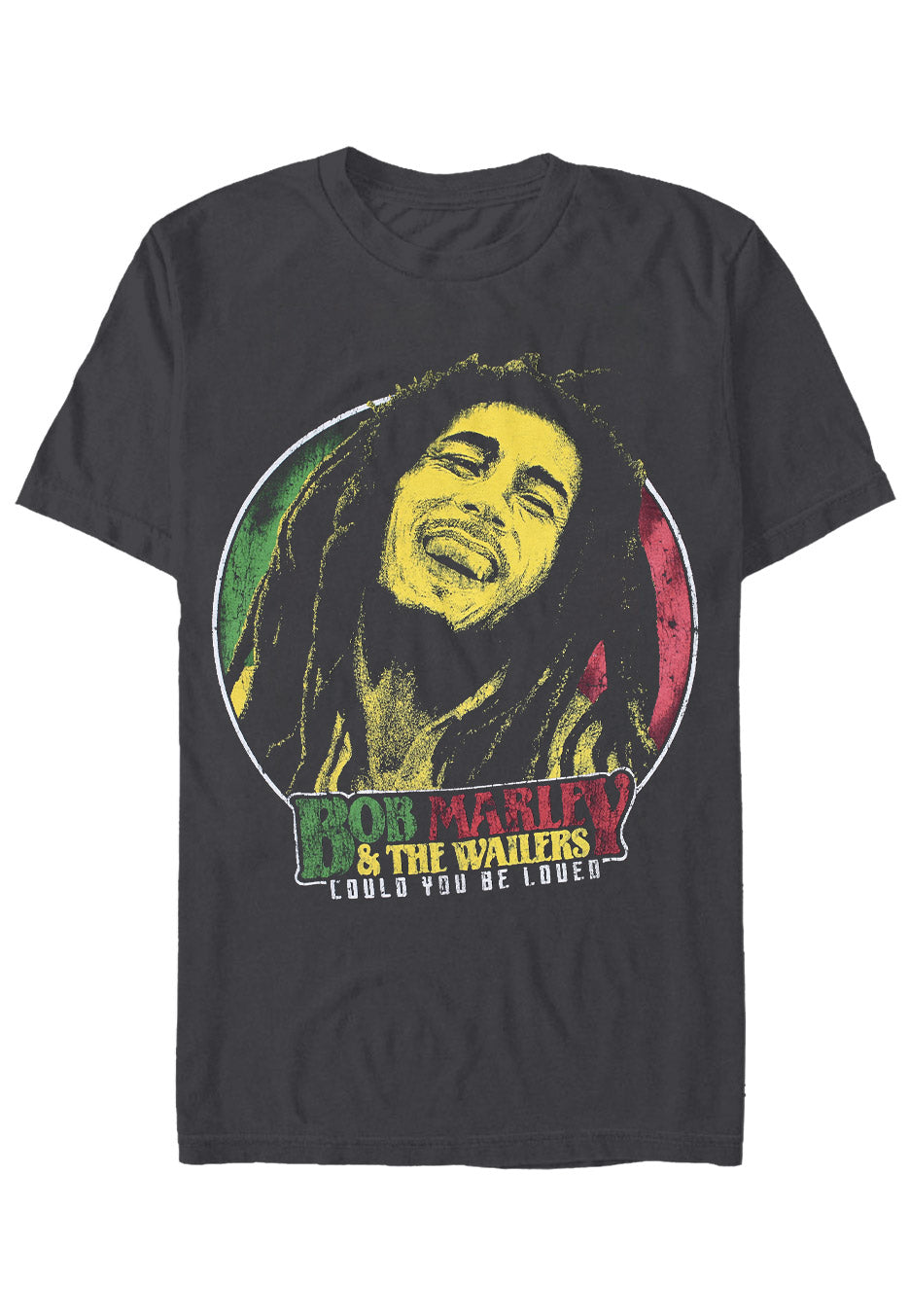 Bob Marley - Will You Be Loved Charcoal - T-Shirt | Neutral-Image