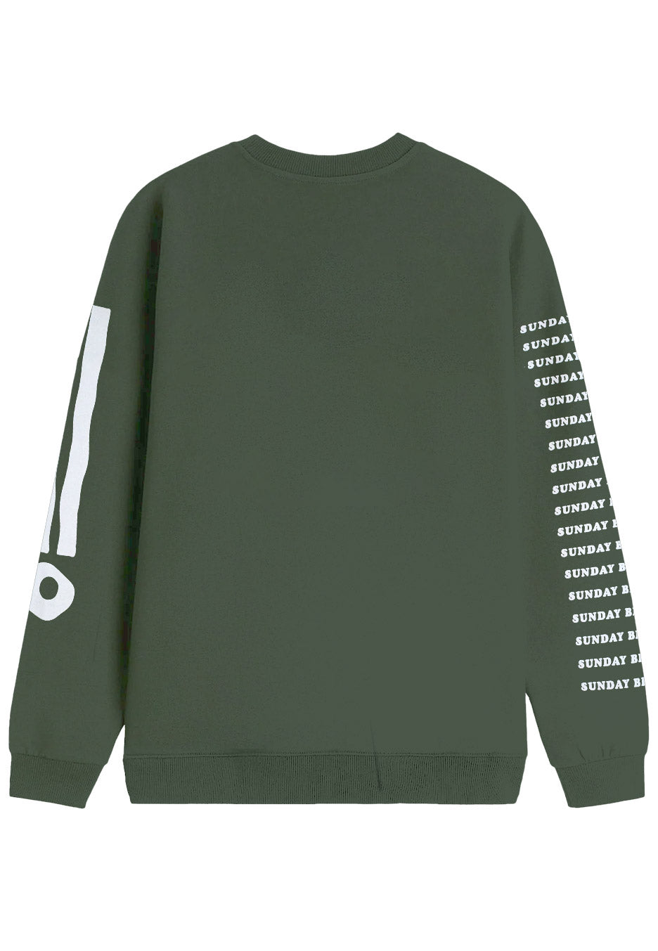 Chapel - Sunday Brunch Military Green - Hoodie | Neutral-Image