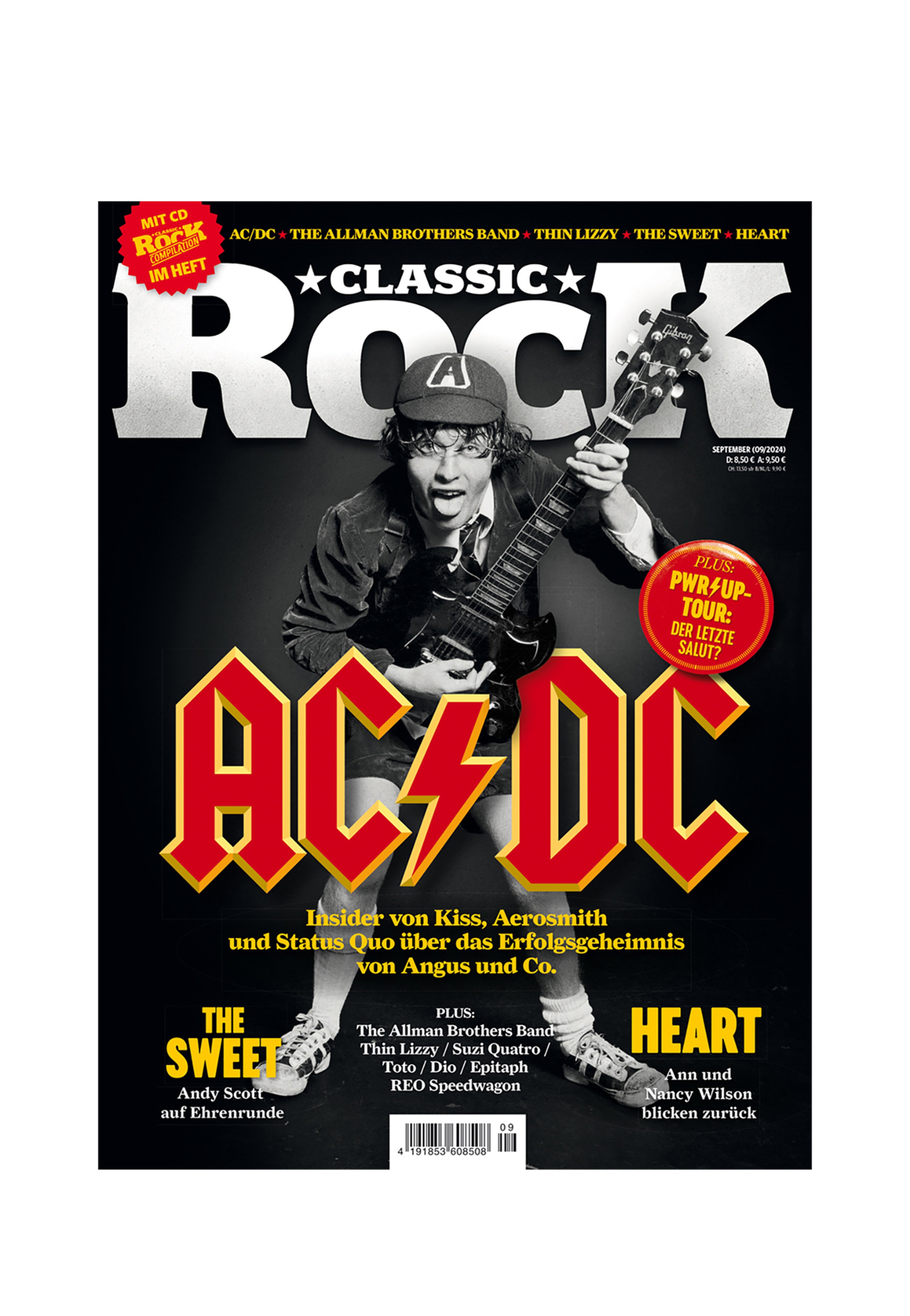 Classic Rock NR. 132 - AC/DC (September 2024) inkl. CD - Magazine | Neutral-Image