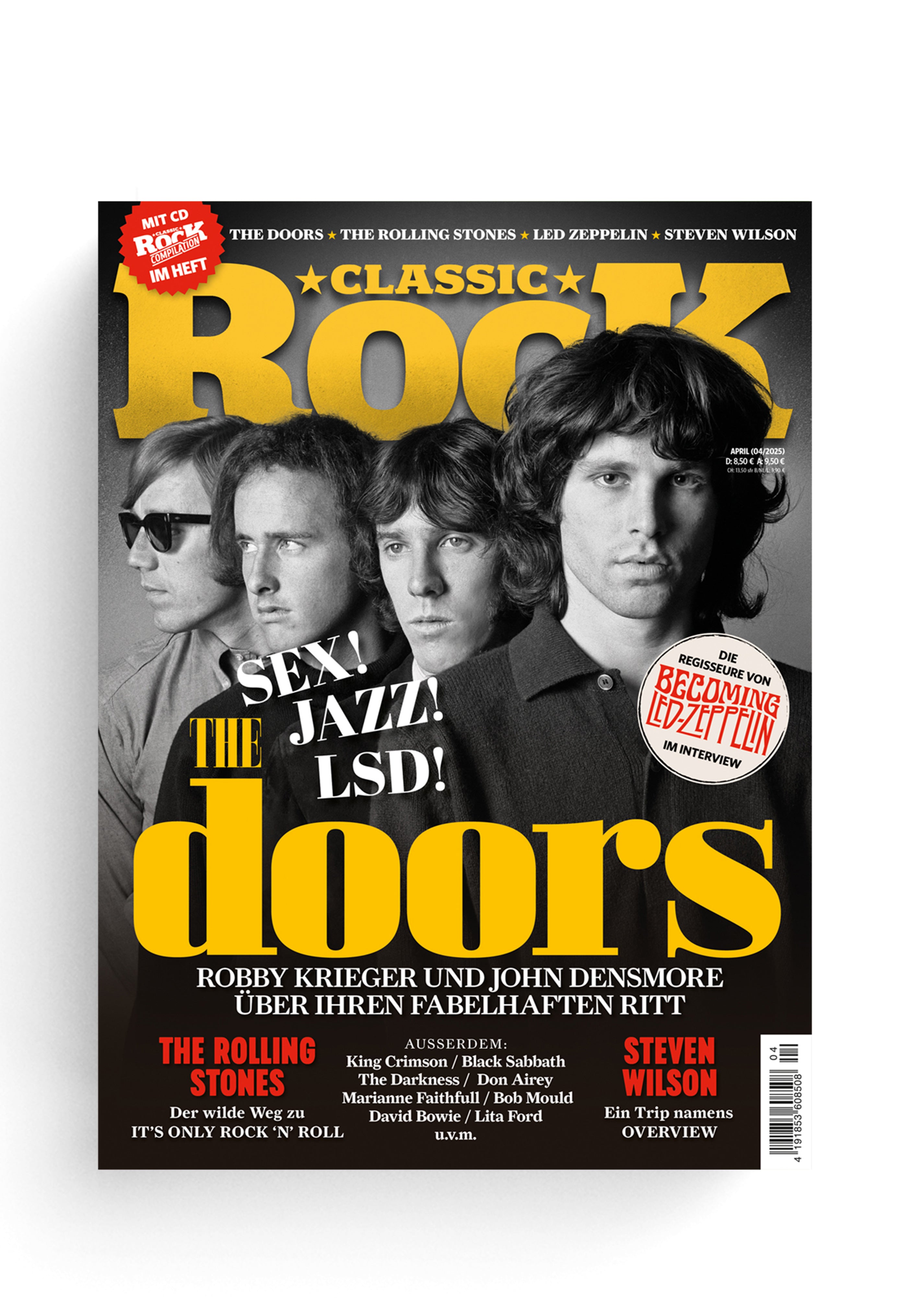 Classic Rock Nr. 138 - The Doors (April 2025) inkl. CD - Magazine | Neutral-Image