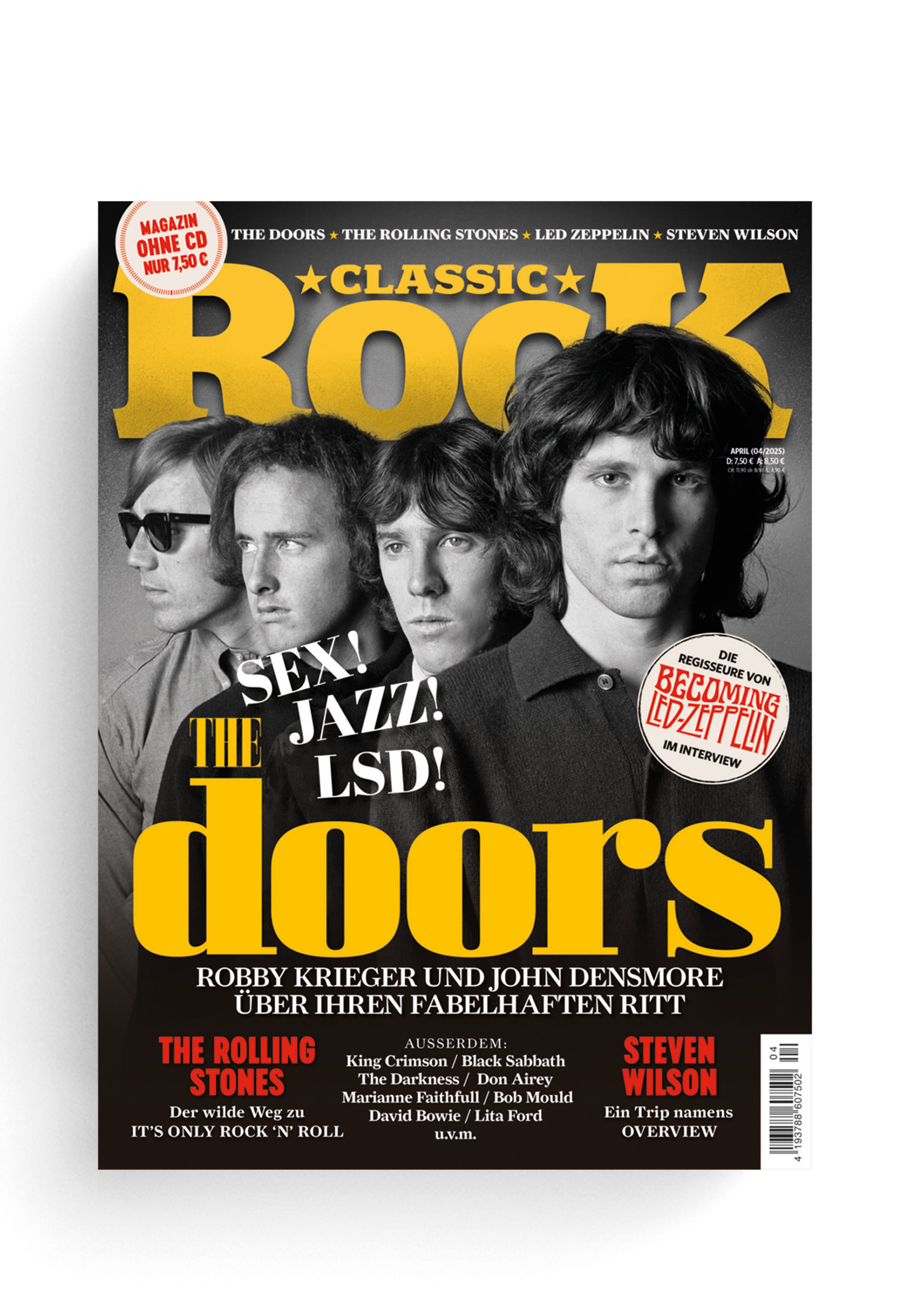 Classic Rock Nr. 138 - The Doors (April 2025) ohne CD - Magazine | Neutral-Image