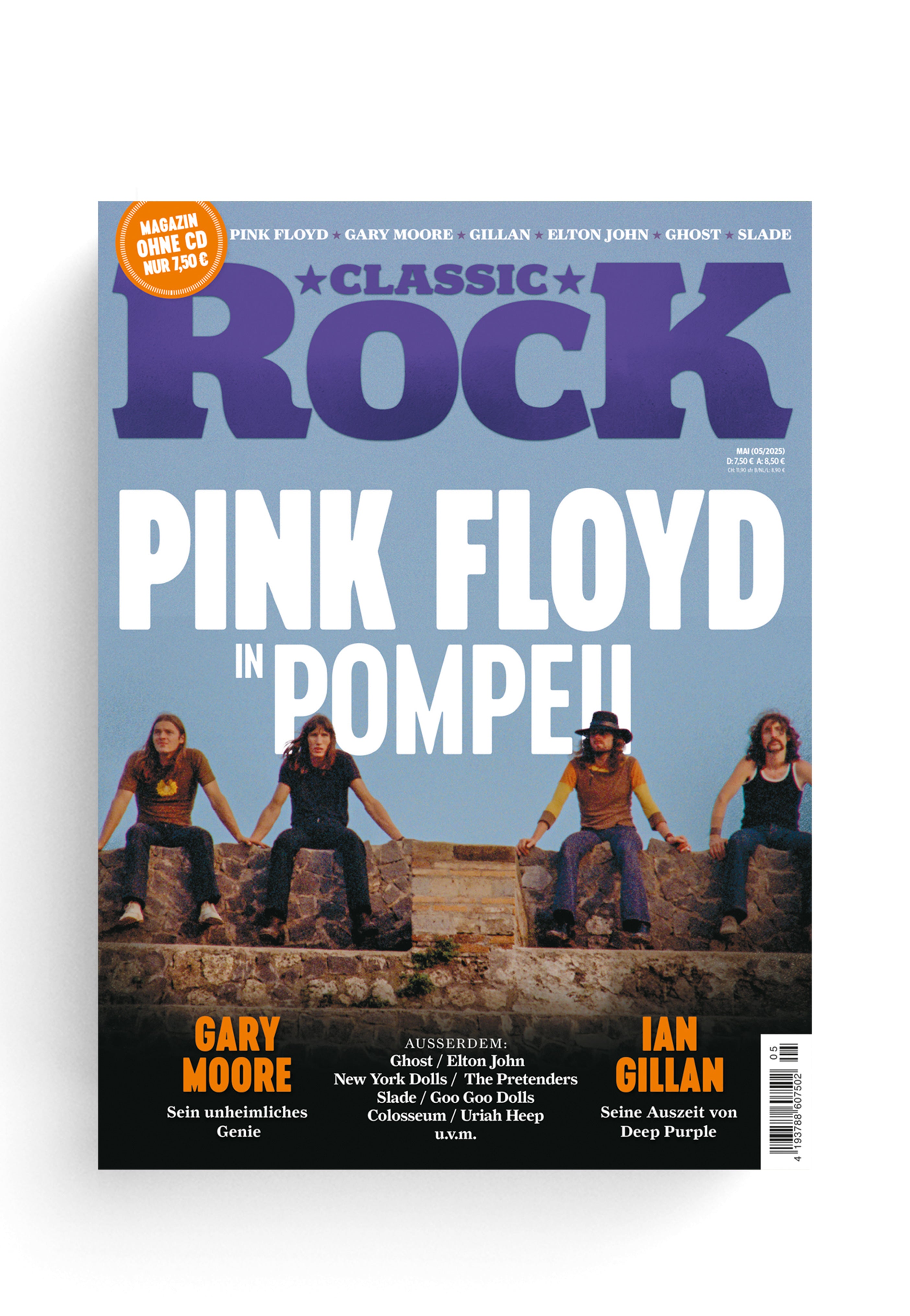 Classic Rock Nr. 139 - Pink Floyd (Mai 2025) ohne CD - Magazine | Neutral-Image