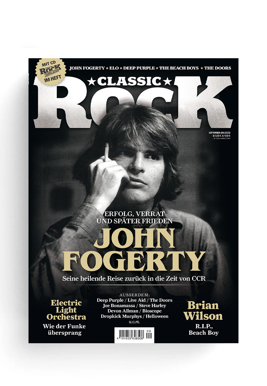 Classic Rock Nr. 142 - John Fogerty (September 2025) inkl. CD - Magazine | Neutral-Image