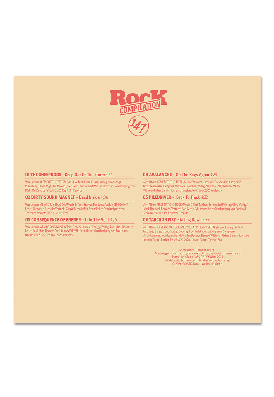 Classic Rock Nr. 147 - Led Zeppelin (März 2026) inkl. CD - Magazine | Neutral-Image