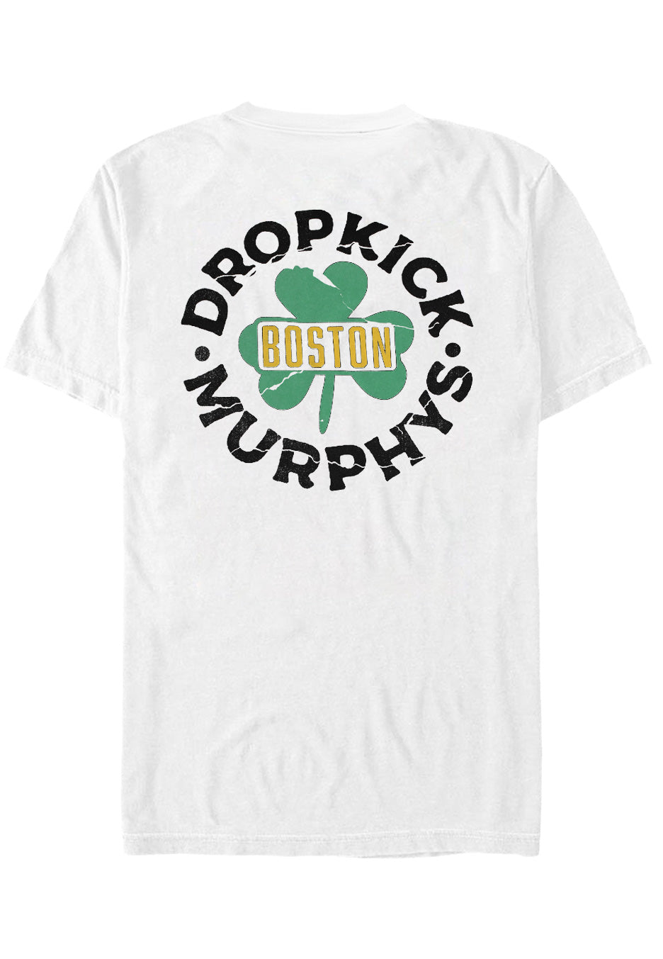 Dropkick Murphys - Boston Badge White - T-Shirt | Neutral-Image
