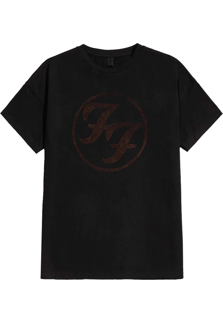 Foo Fighters - FF Logo Puff Print - T-Shirt | Neutral-Image