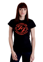 Foo Fighters - Logo Red Circle - Girly | Women-Image