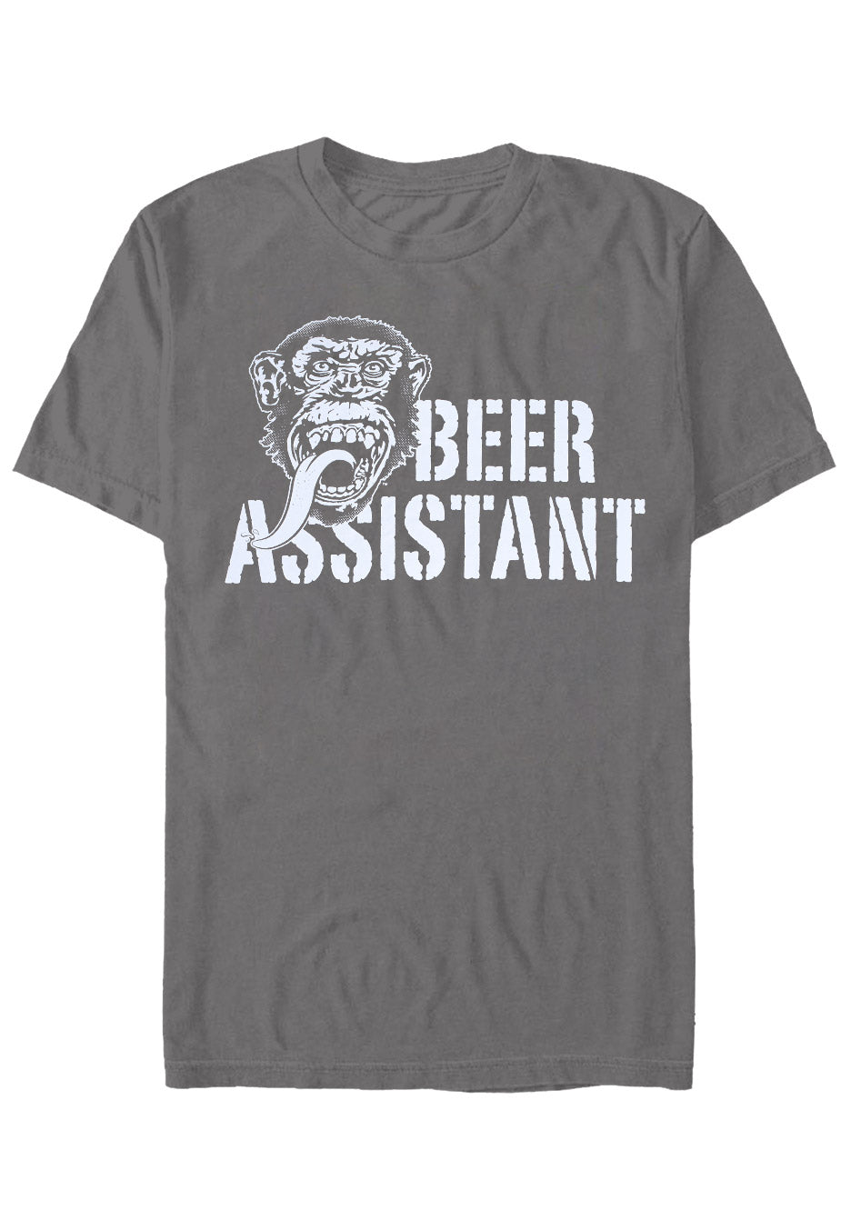 Gas Monkey Garage - Beer Assistant Grey - T-Shirt | Neutral-Image