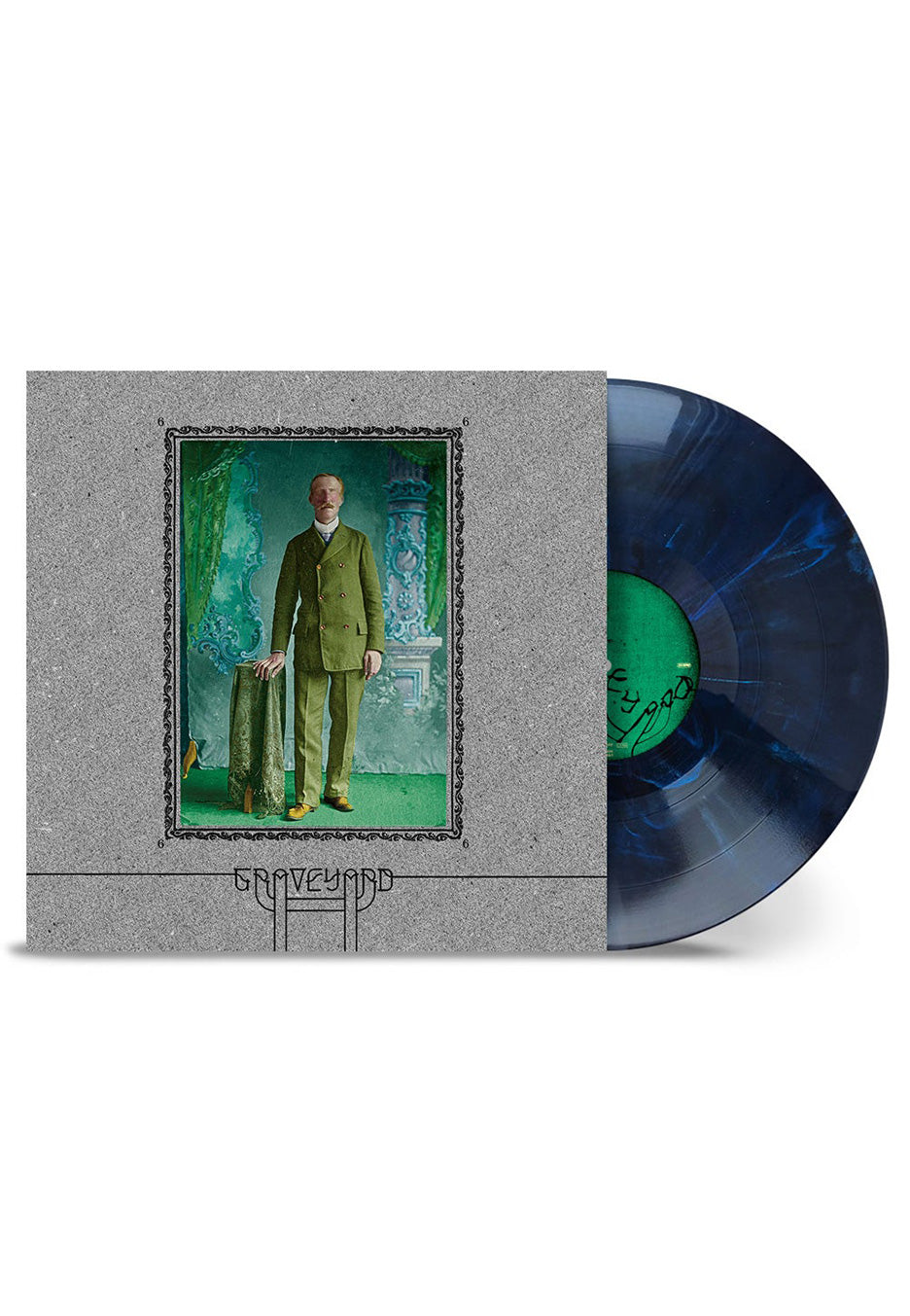 Graveyard - 6 Ltd. Blue/White/Black - Marbled Vinyl | Neutral-Image