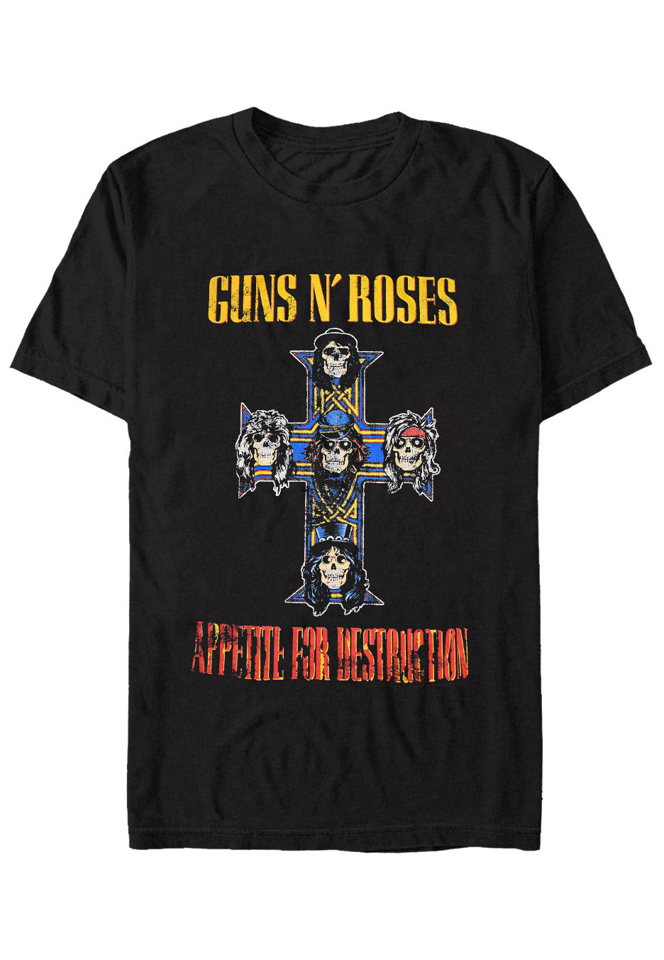 Guns N' Roses - Appetite For Destruction Charcoal - T-Shirt | Neutral-Image