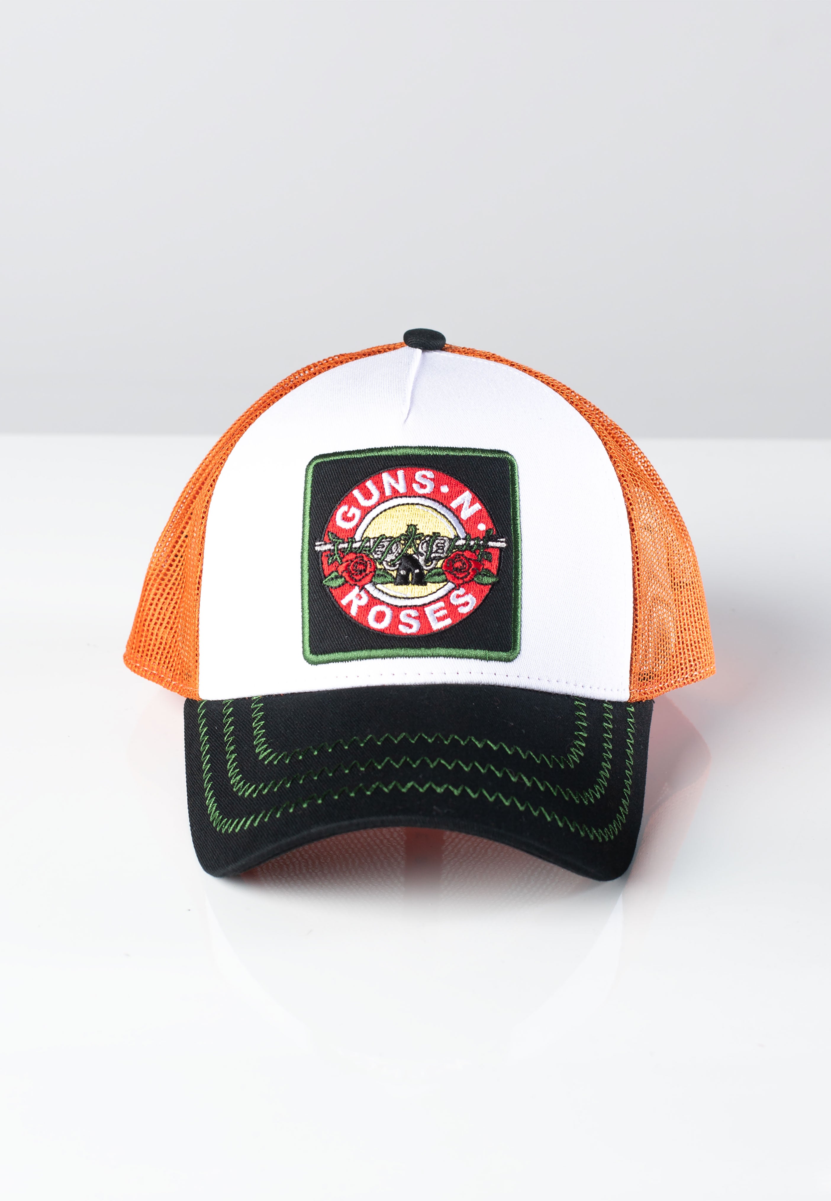 Guns N' Roses - Logo White Black Orange - Cap | Neutral-Image