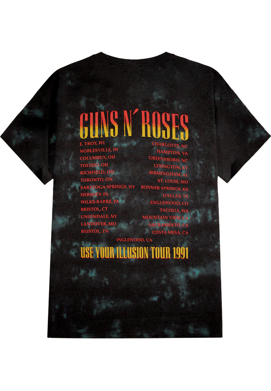 Guns N' Roses - UYI Tour '91 - T-Shirt | Neutral-Image