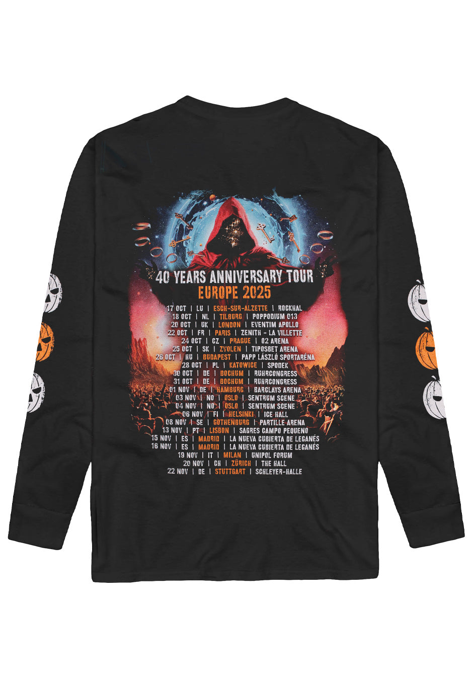 Helloween - Keeper 40 Years Tour	- Longsleeve | Neutral-Image