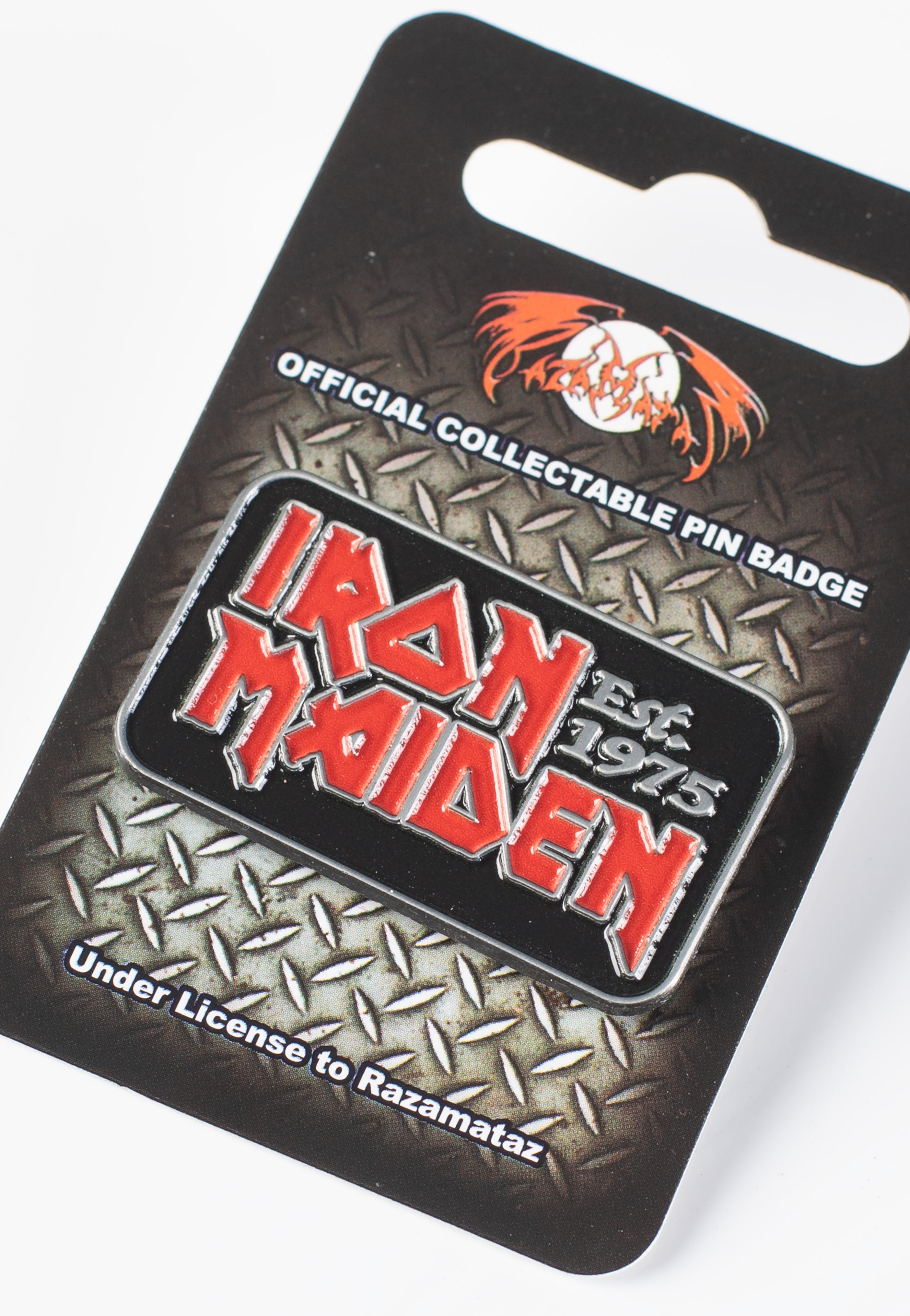 Iron Maiden - Est. 1975 - Pin | Neutral-Image