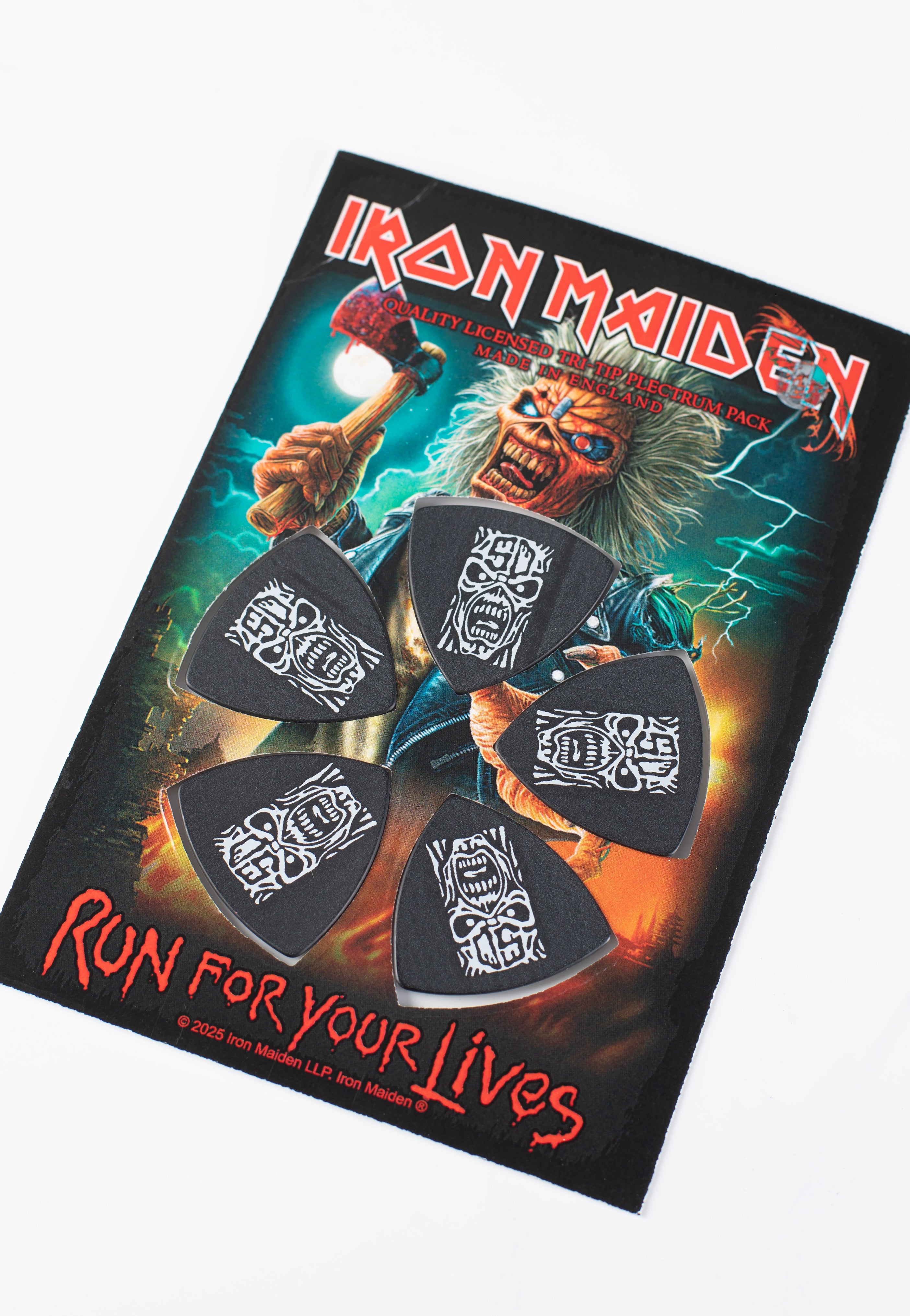 Iron Maiden - Run For Your Lives - Plectrum | Neutral-Image