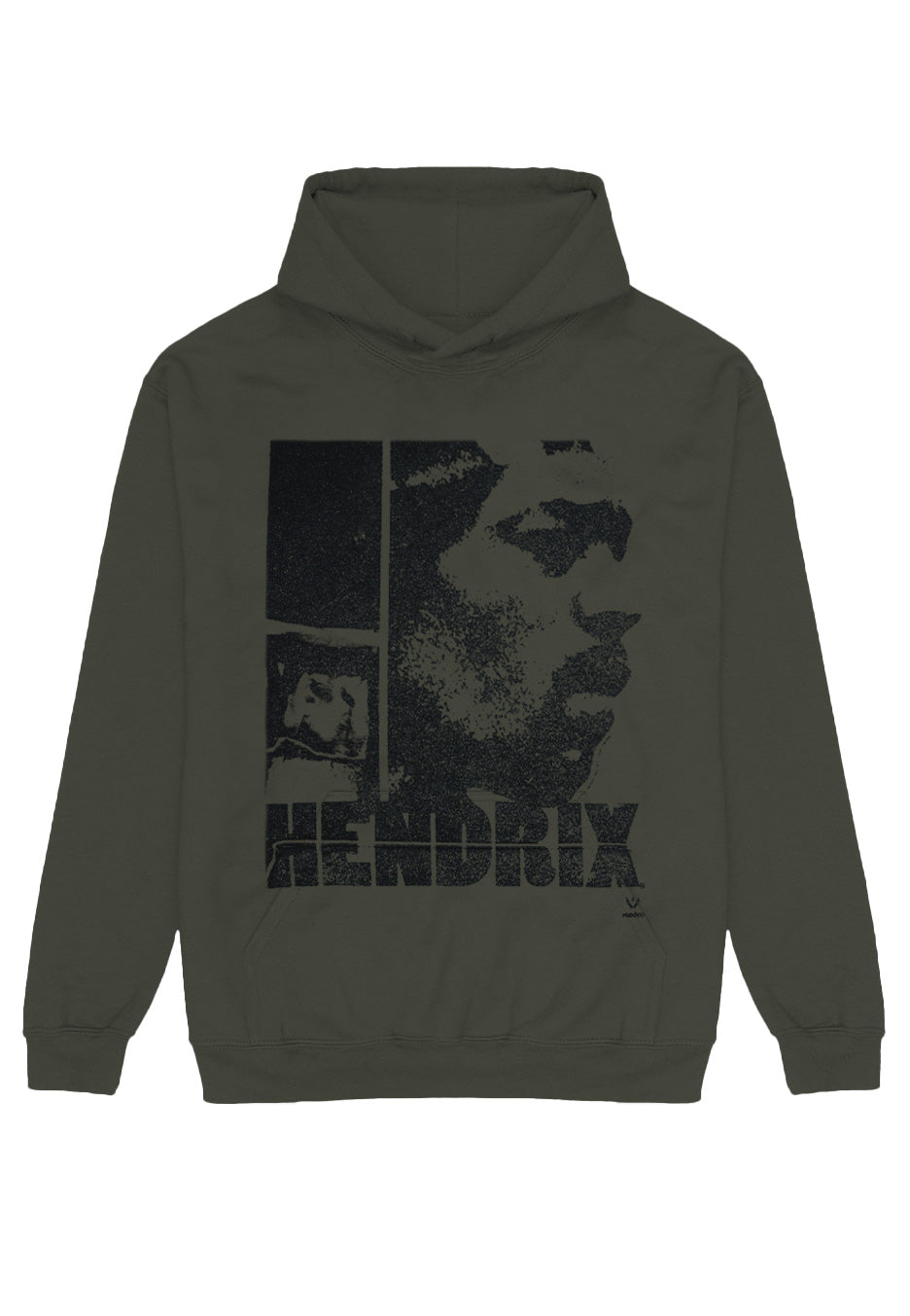 Jimi Hendrix - Let Me Live Khaki - Hoodie | Neutral-Image