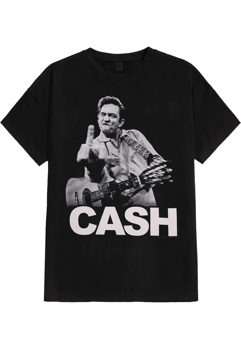 Johnny Cash - The Bird - T-Shirt | Neutral-Image