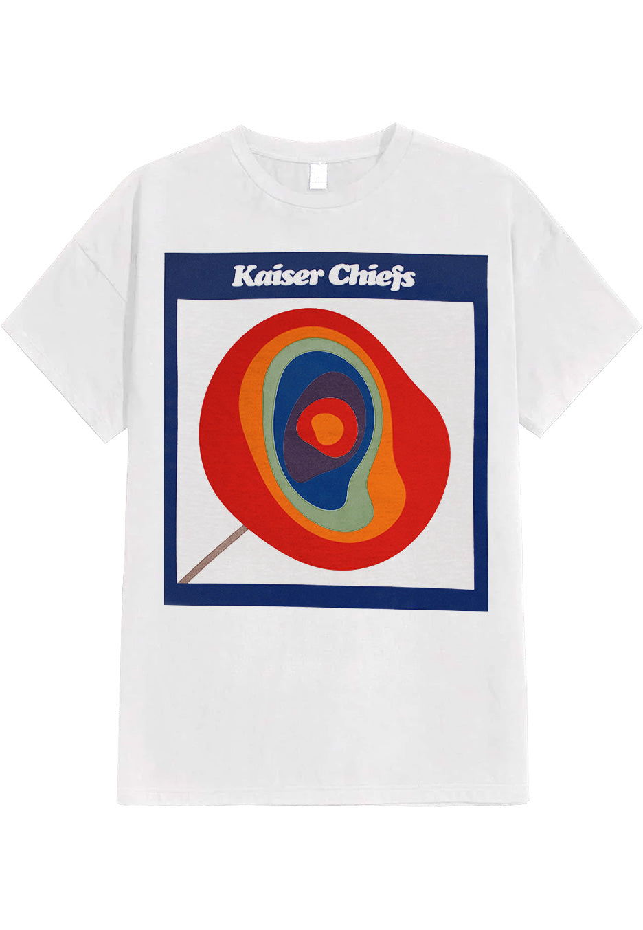 Kaiser Chiefs - Lollipop White - T-Shirt | Neutral-Image