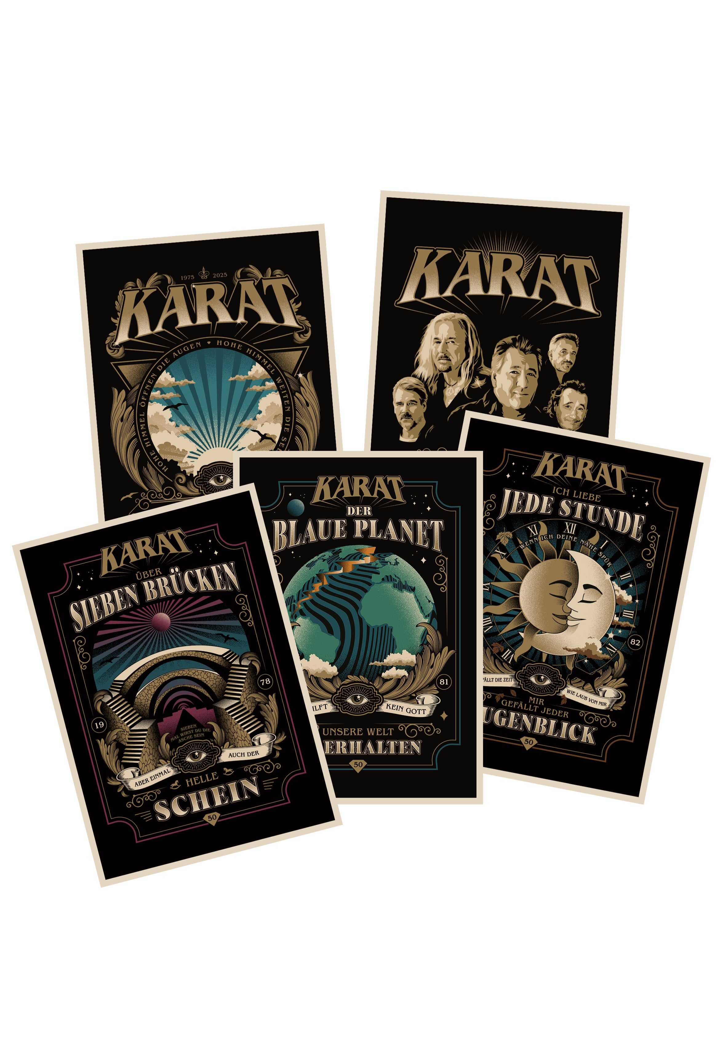 Karat - 50 Jahre Karat Set - Postcard | Neutral-Image
