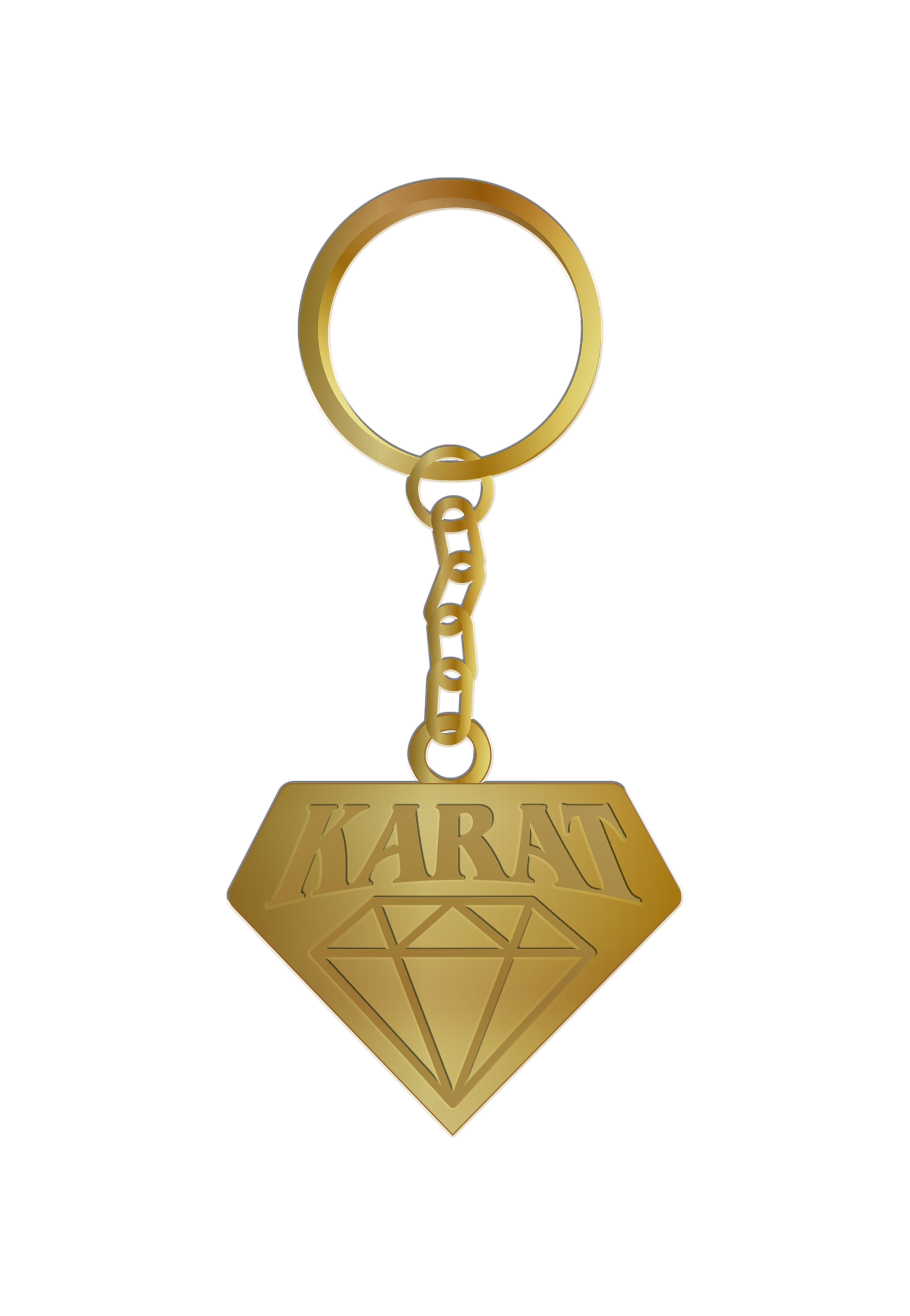 Karat - Diamant Logo Gold - Keychain | Neutral-Image