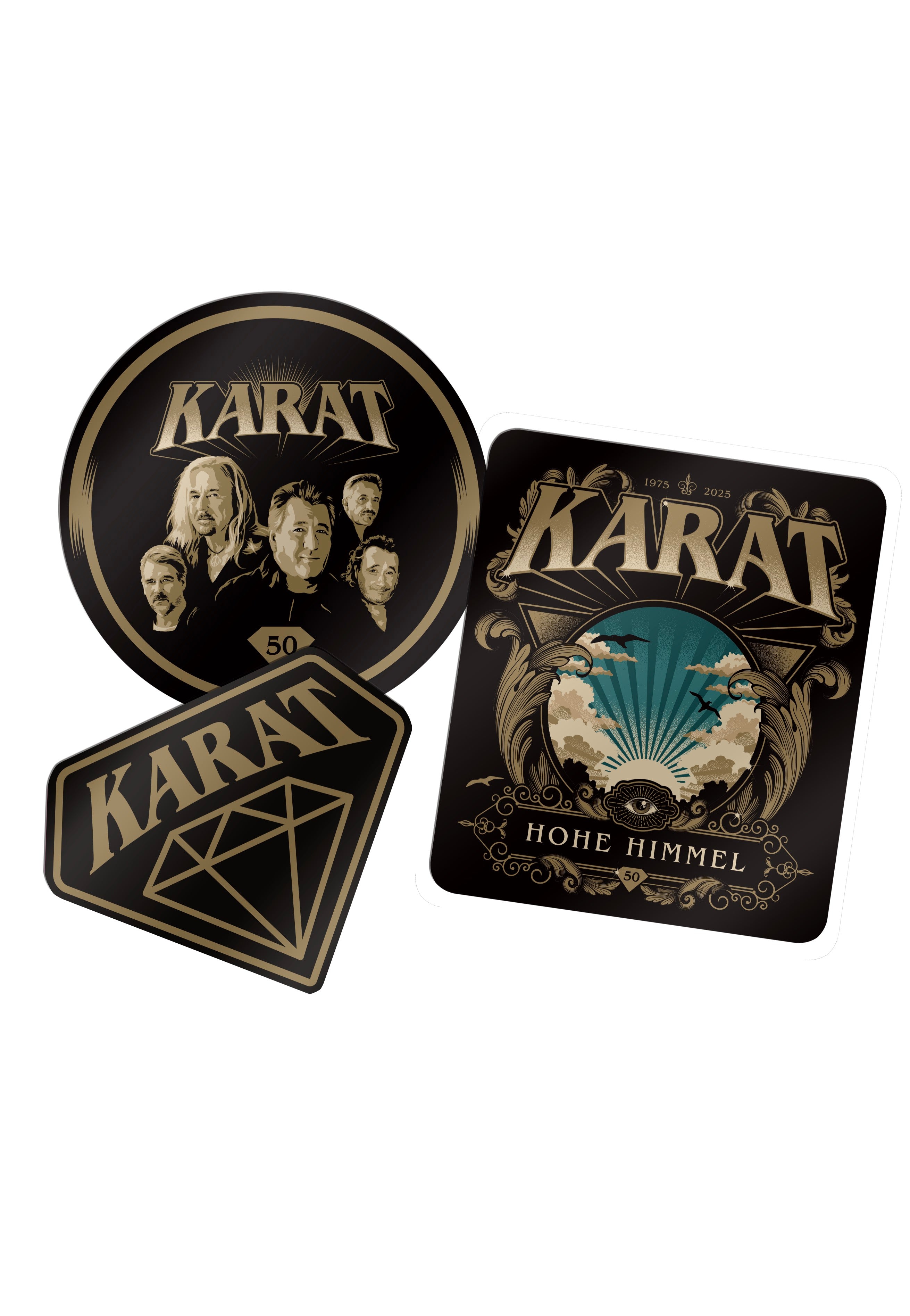 Karat - Hohe Himmel Band Diamant Set - Magnet | Neutral-Image