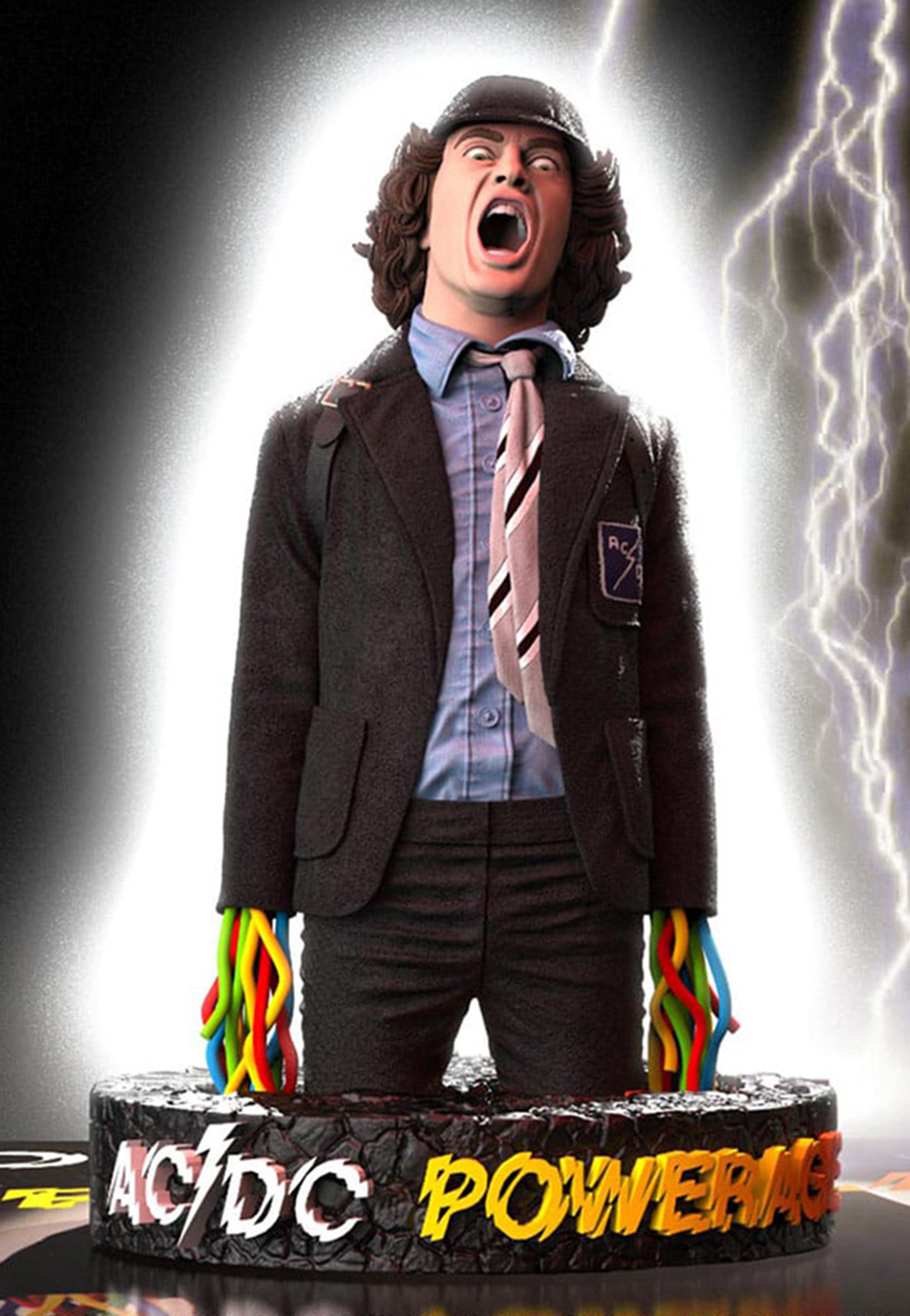 AC/DC - Powerage 3D Vinyl - Statue | Neutral-Image