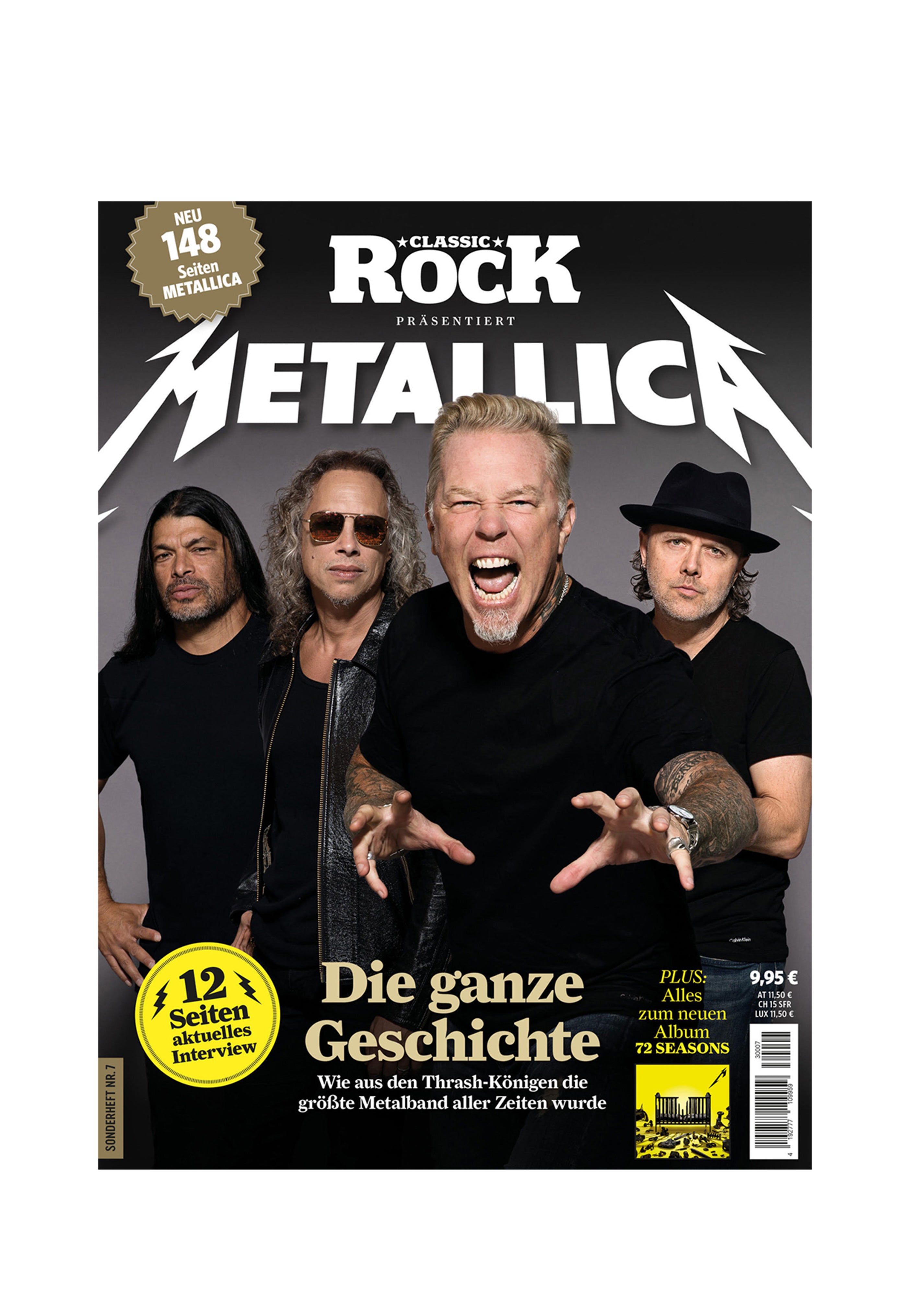 Sonderheft Metallica - Die ganze Geschichte der Metal-Legenden auf 148 Seiten - Magazine | Neutral-Image