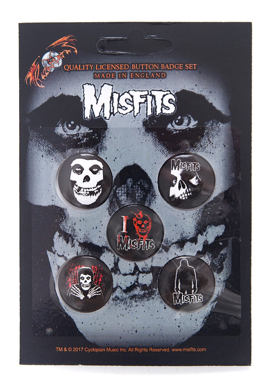 Misfits - Pack of 5 - Button Set | Neutral-Image