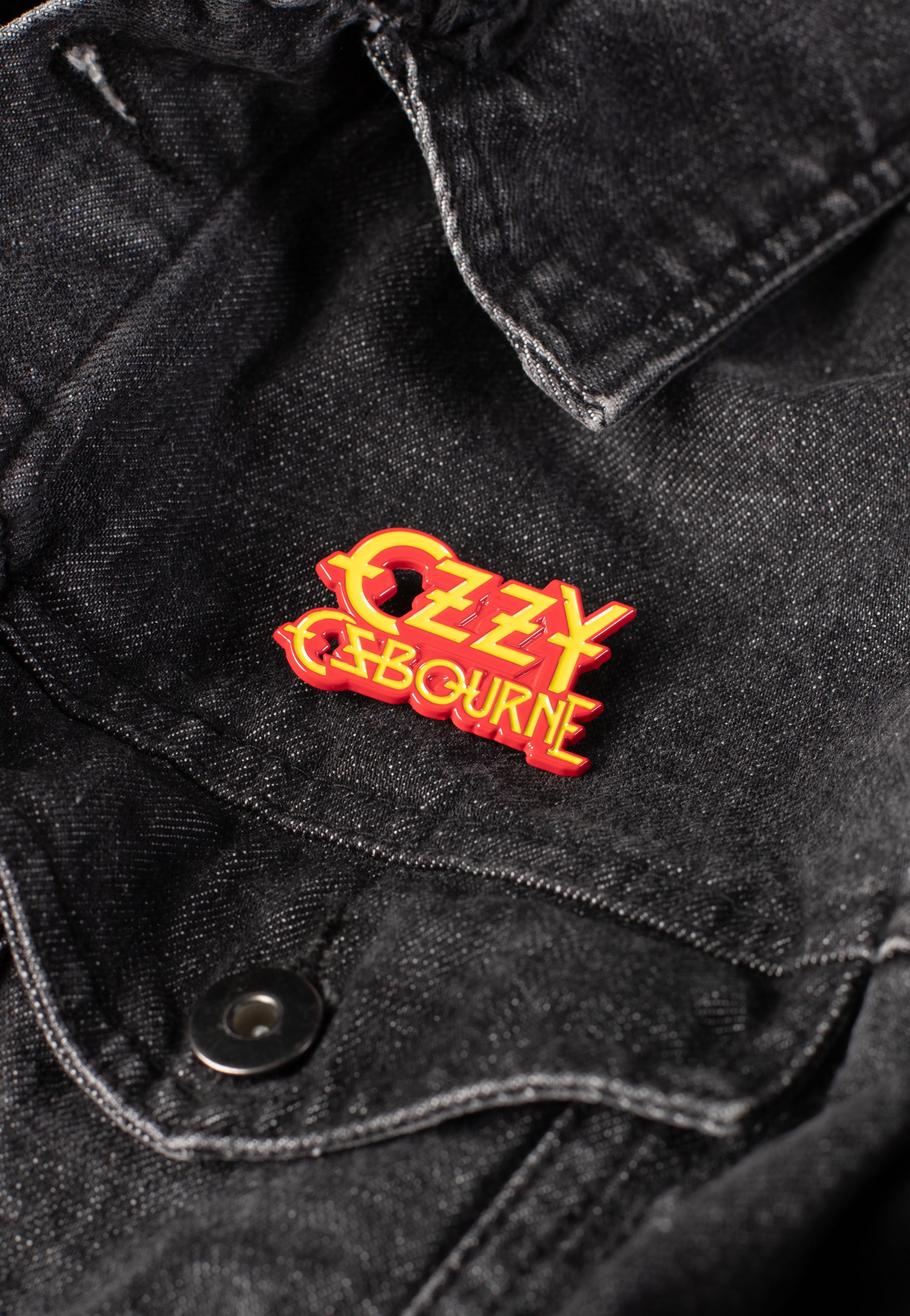 Ozzy Osbourne - Stacked Logo - Pin | Neutral-Image