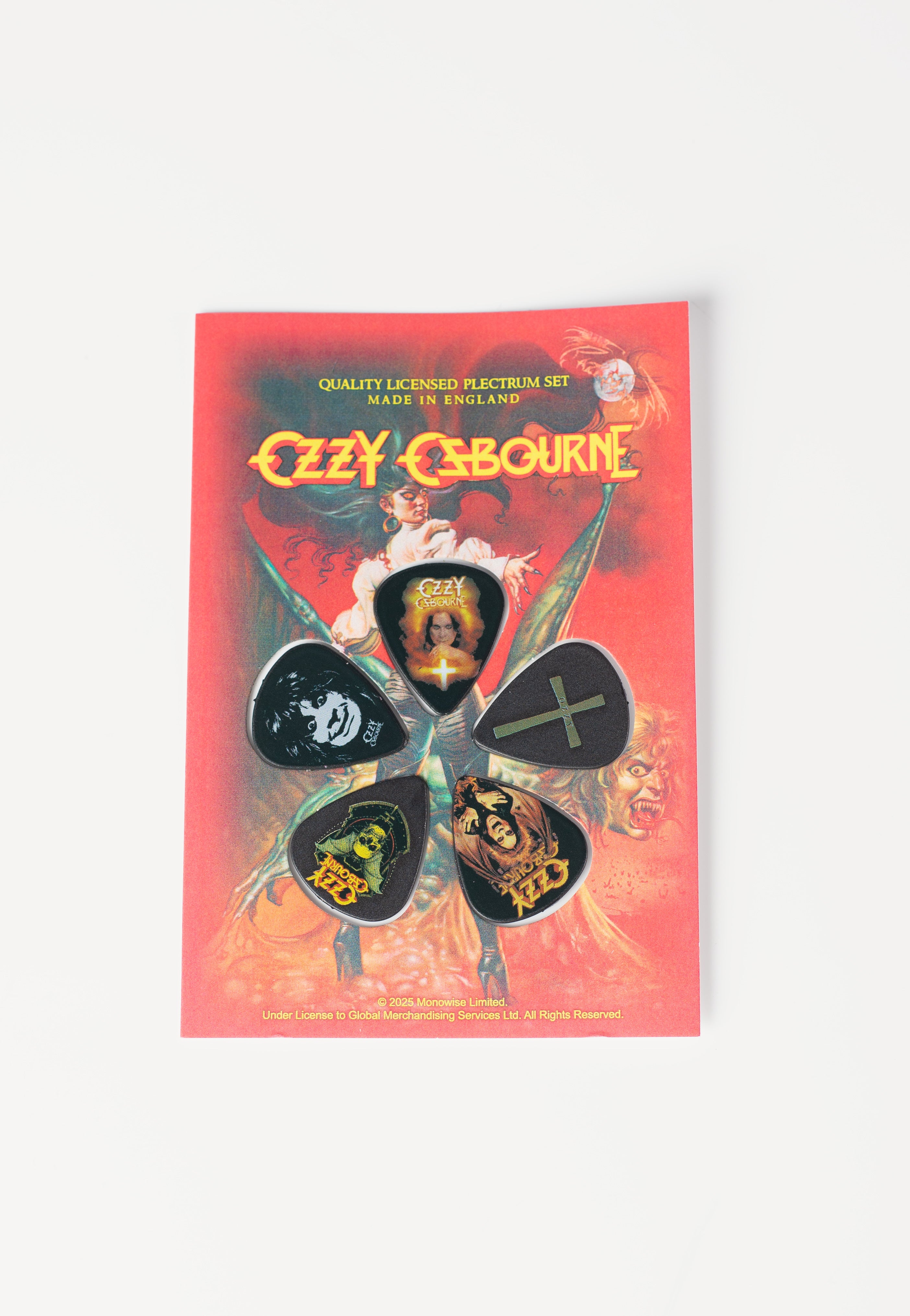Ozzy Osbourne - The Ultimate Sin - Plectrum | Neutral-Image