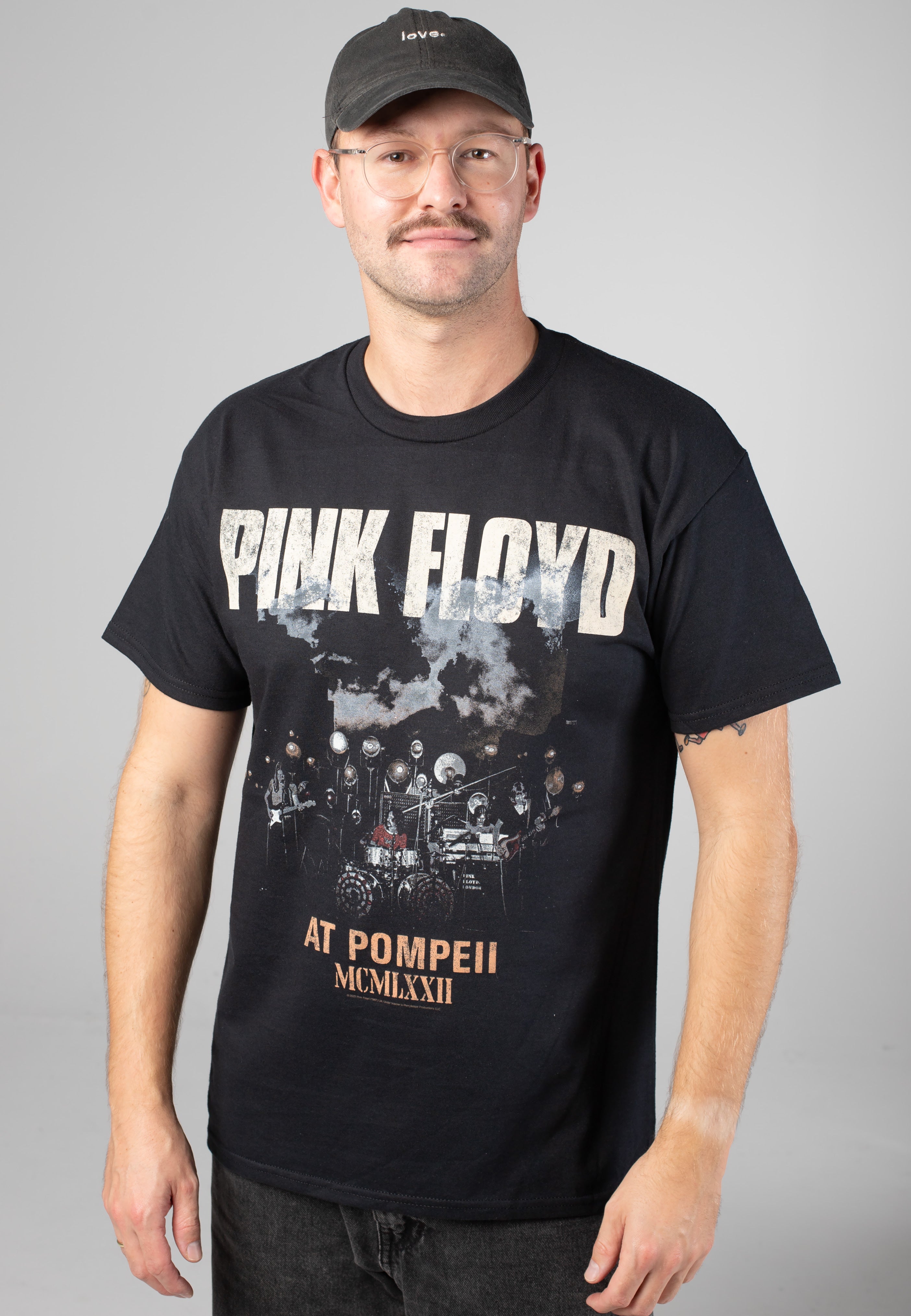 Pink Floyd - Pompeii Live Photo - T-Shirt | Men-Image