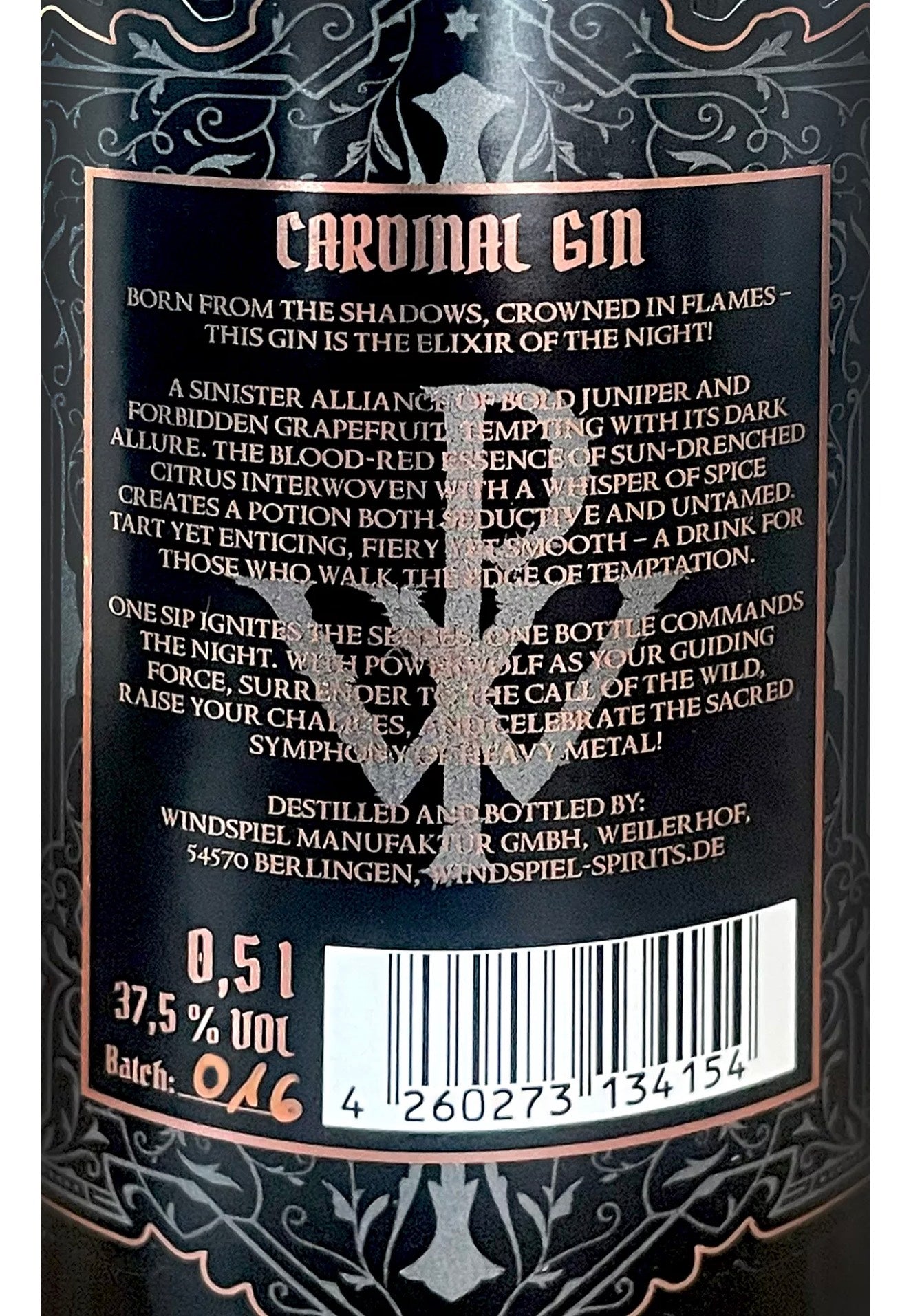 Powerwolf - Cardinal Forbidden Grapefruit - Gin | Neutral-Image