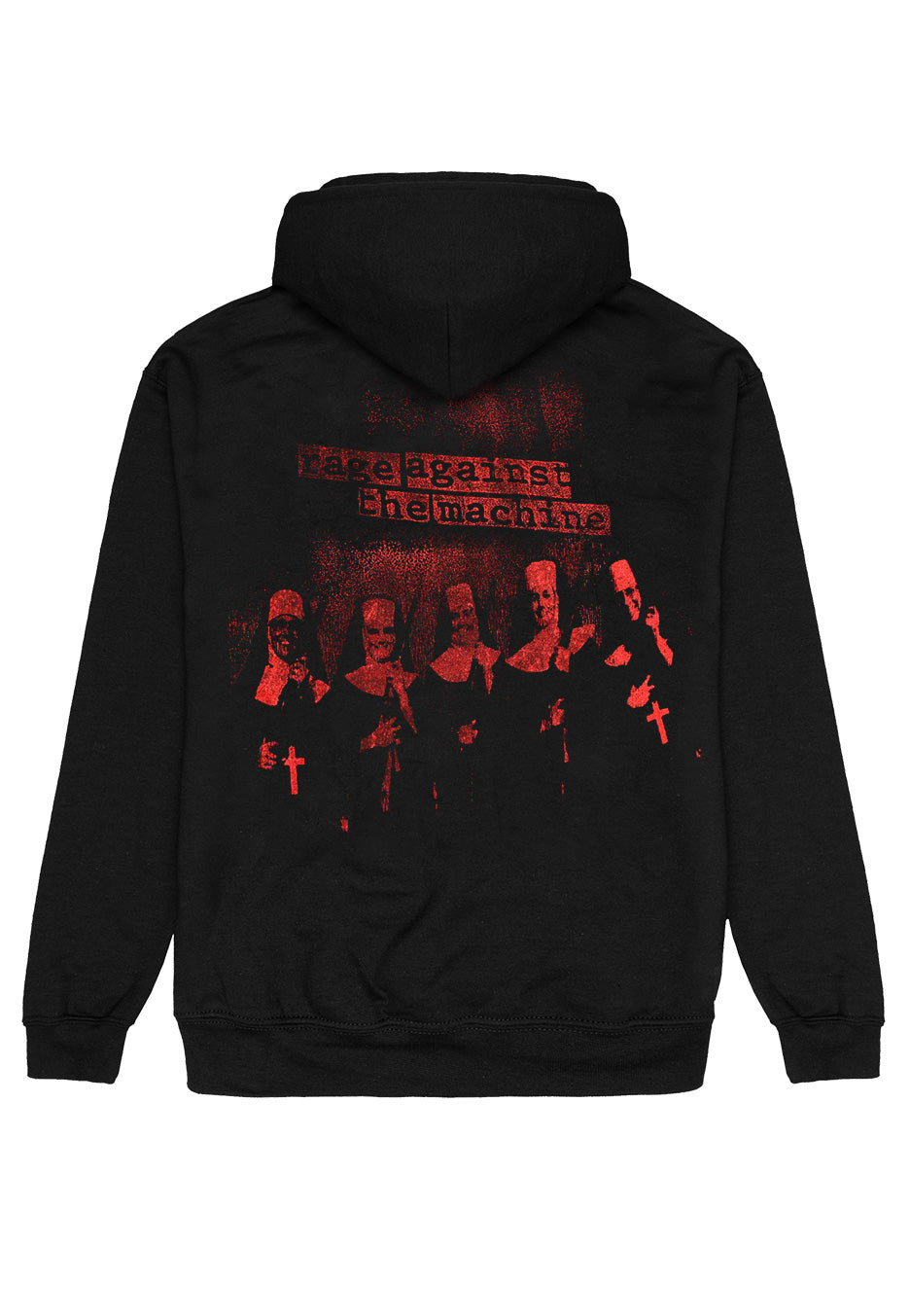 Rage Against The Machine - Large Nuns - Hoodie | Neutral-Image