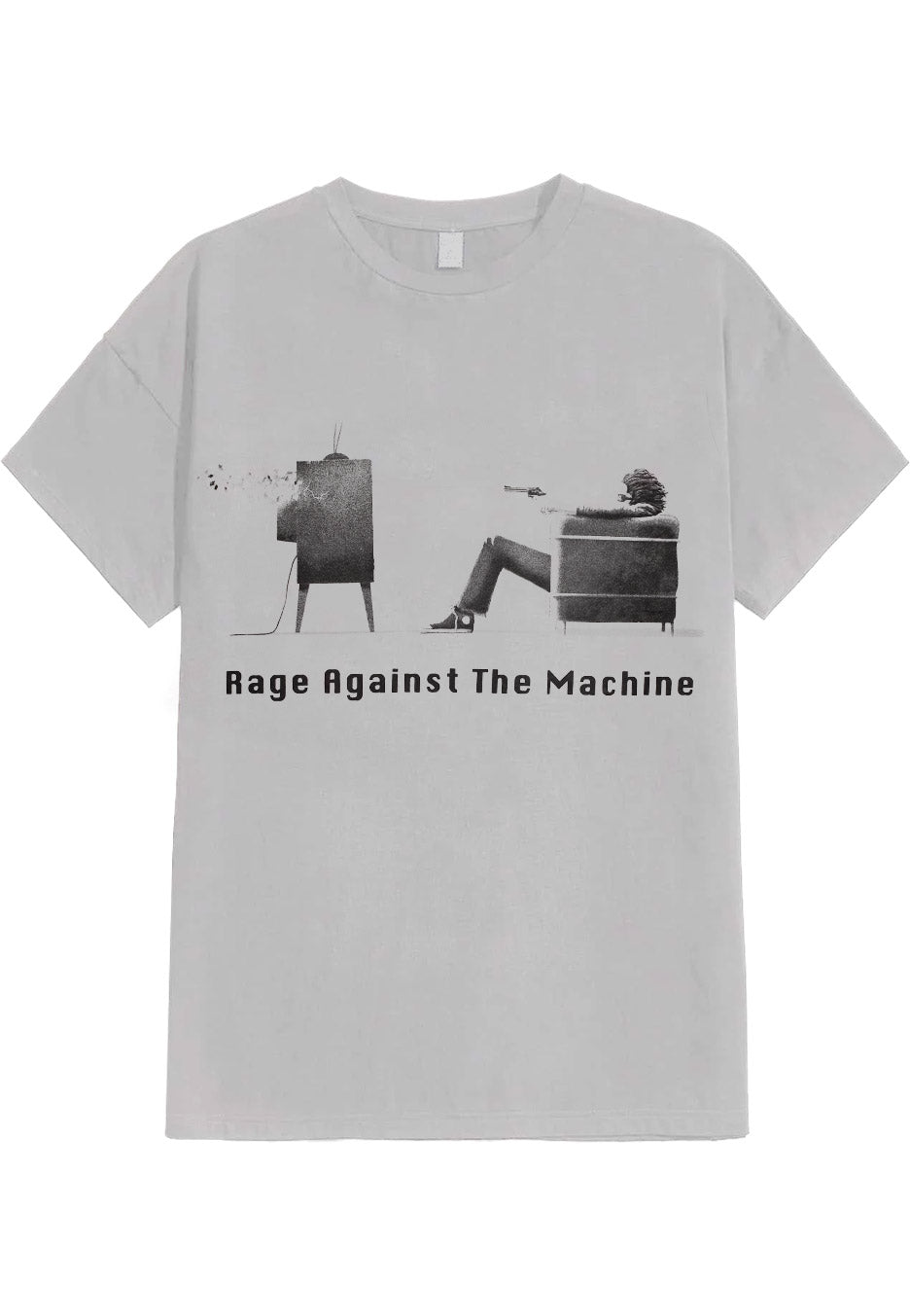 Rage Against The Machine - Won't Do Dip-Dye Grey - T-Shirt | Neutral-Image