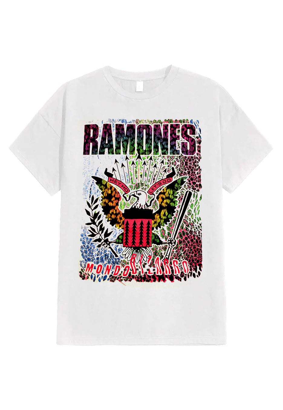 Ramones - Animal Skin White - T-Shirt | Neutral-Image