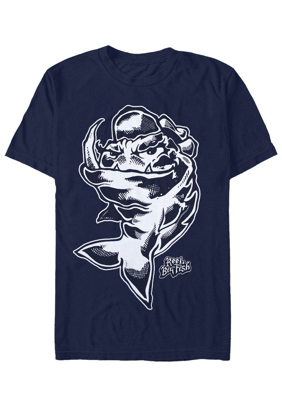Reel Big Fish - Mean Fish Navy - T-Shirt | Neutral-Image