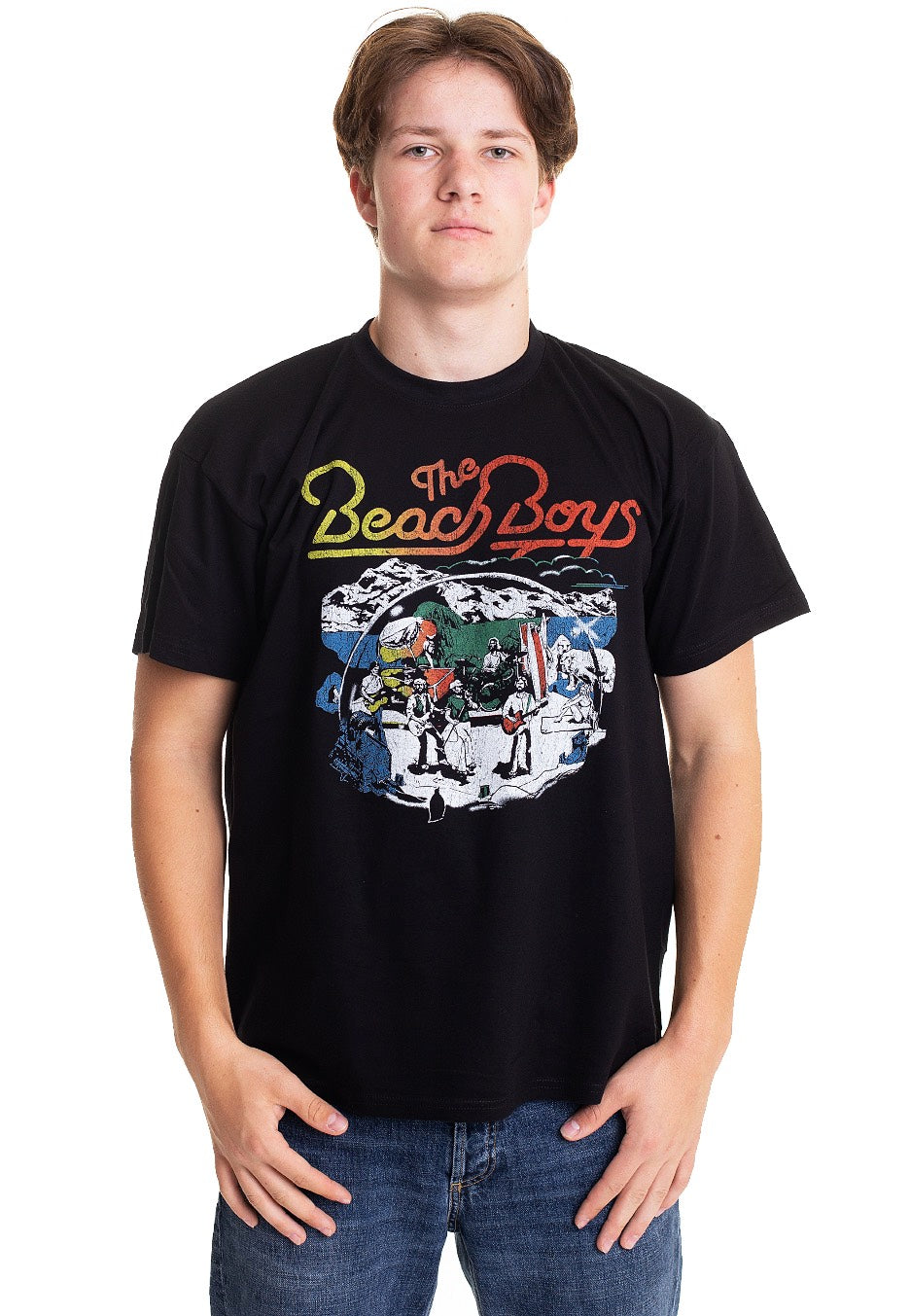 The Beach Boys - Live Drawing - T-Shirt | Men-Image