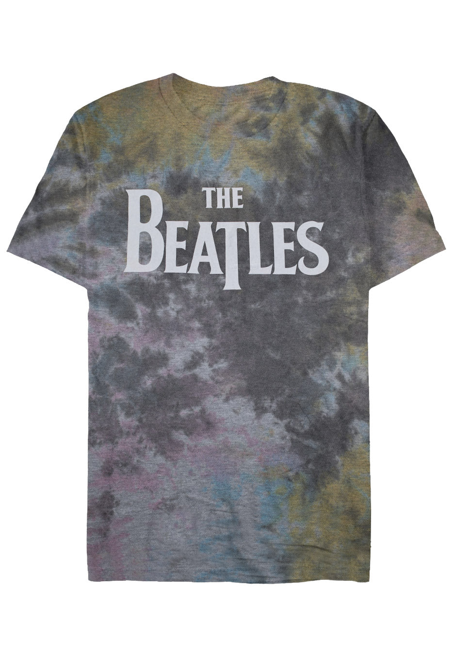 The Beatles - Drop T Logo Dip Dye - T-Shirt | Neutral-Image